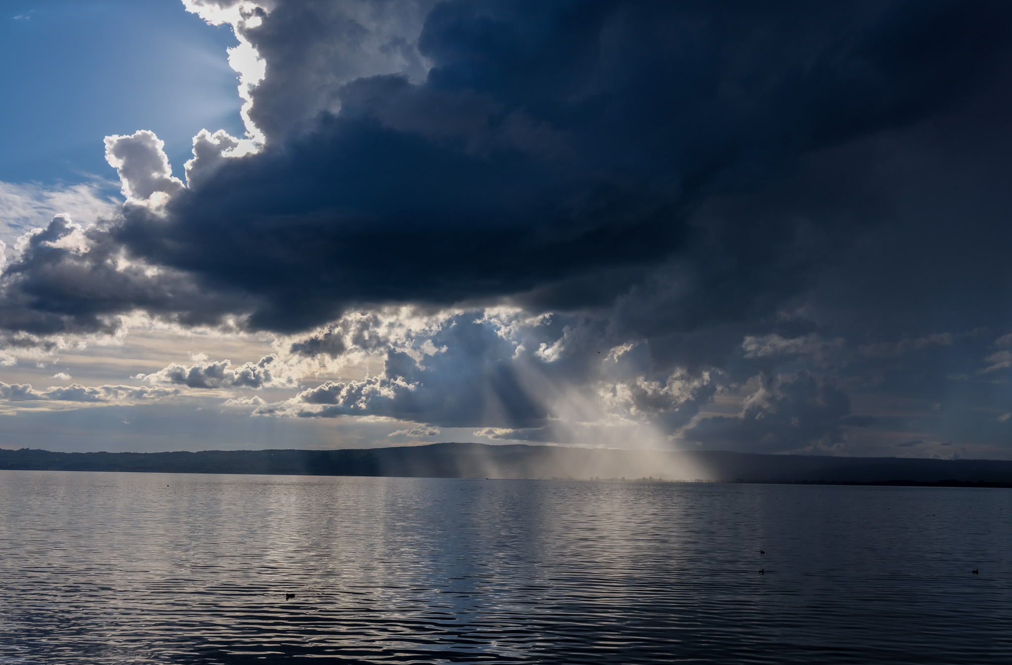 Rain in the distance