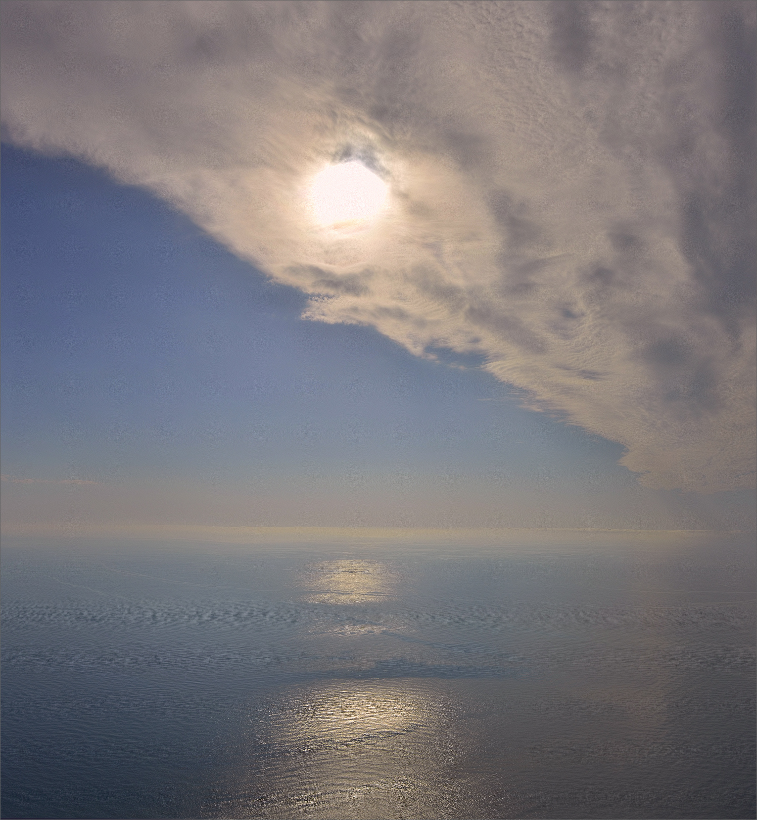 Cielo e Mare visti dal Monte Falco in Crimea scatto 6