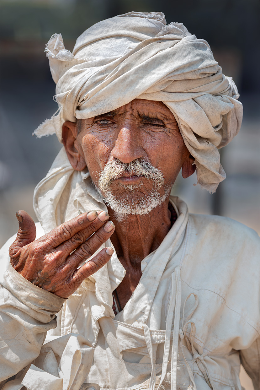 Rabari man in Bhuj, Gujarat.