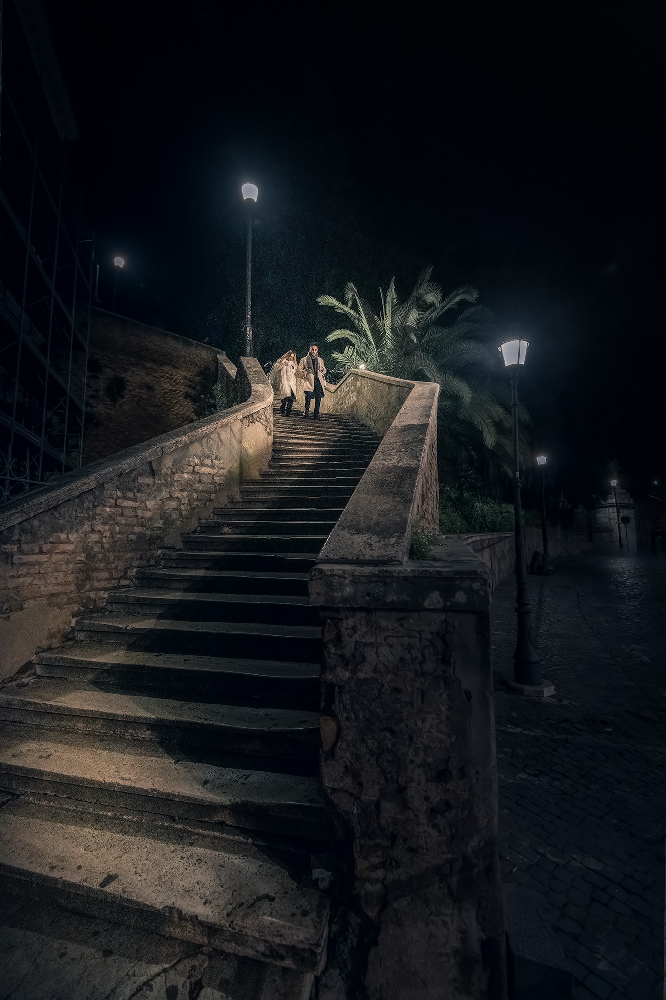 Piazza del Popolo staircase