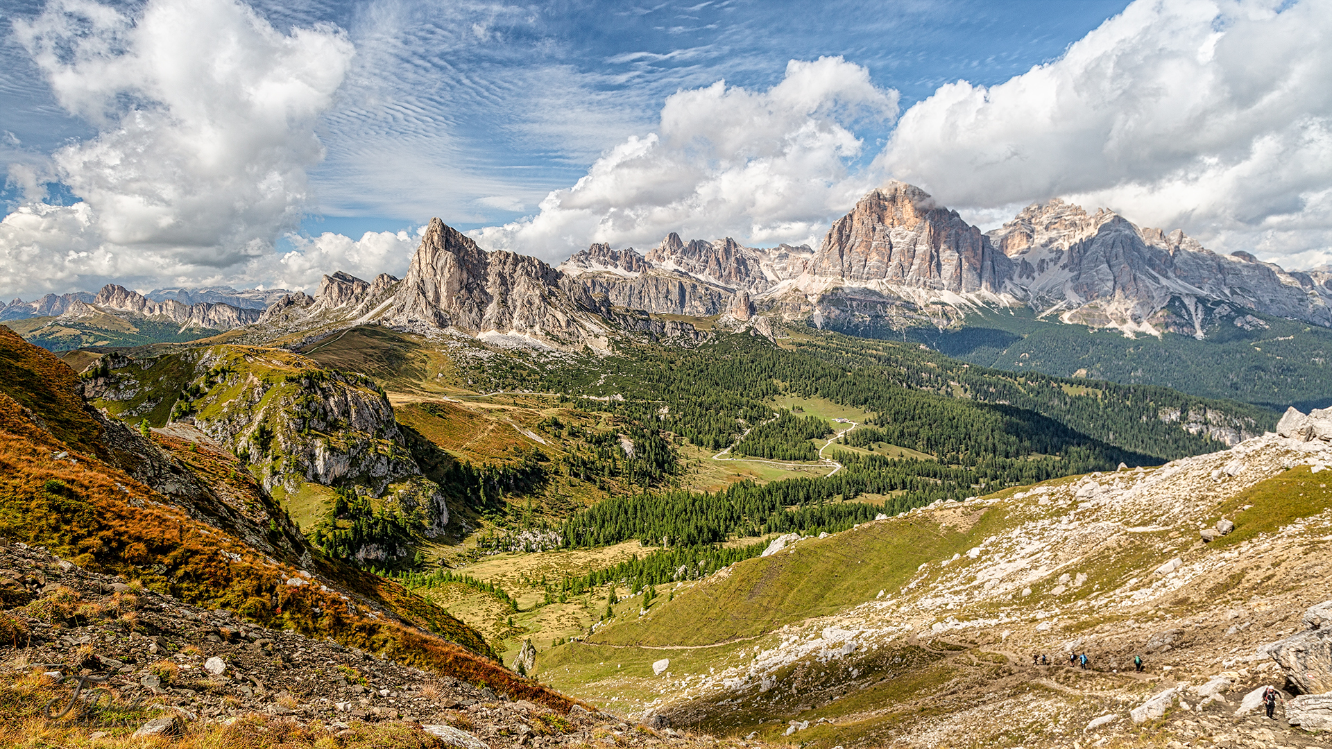 Conca d'Ampezzo and Giau Pass