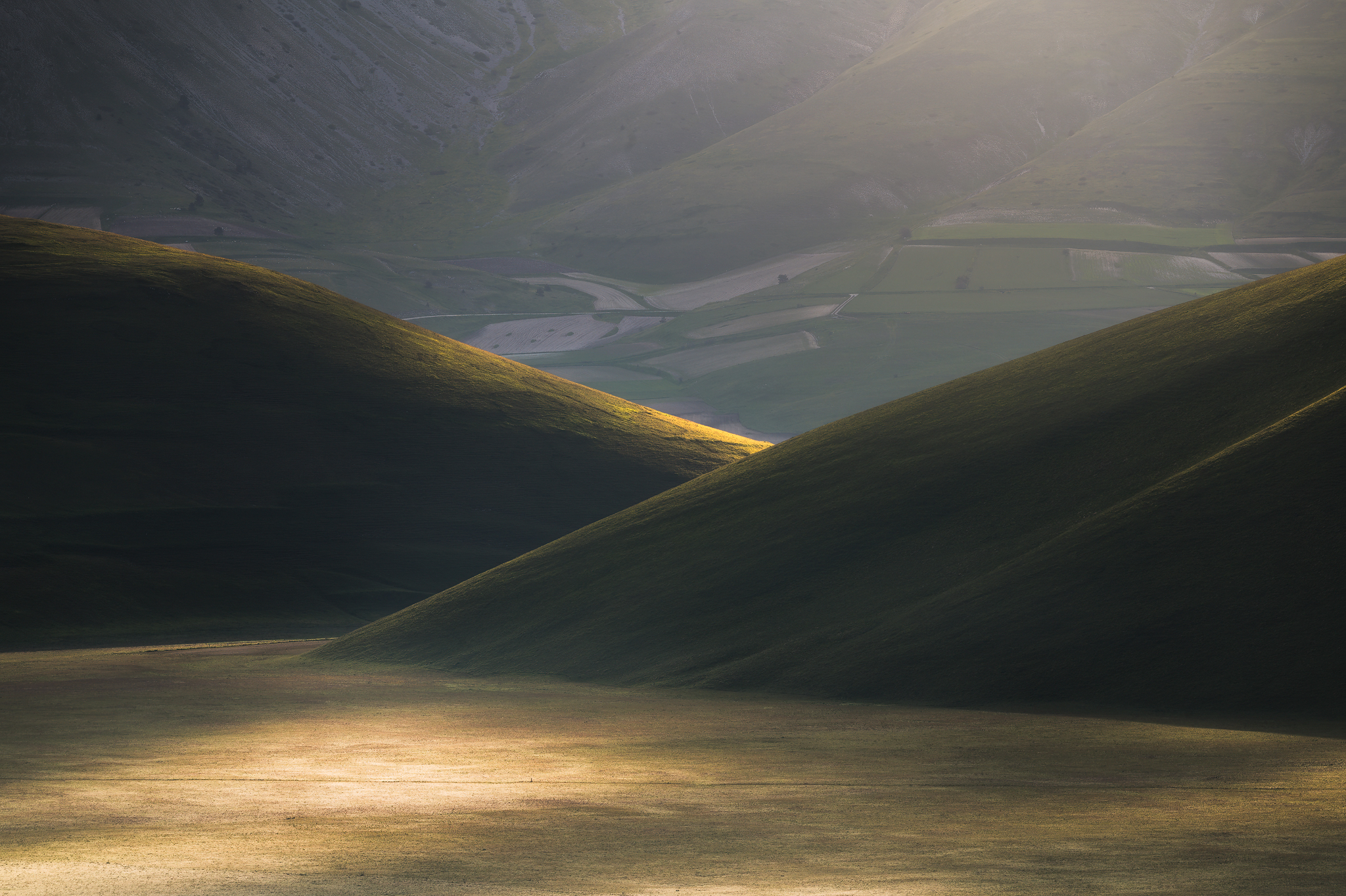 Rays of Castelluccio