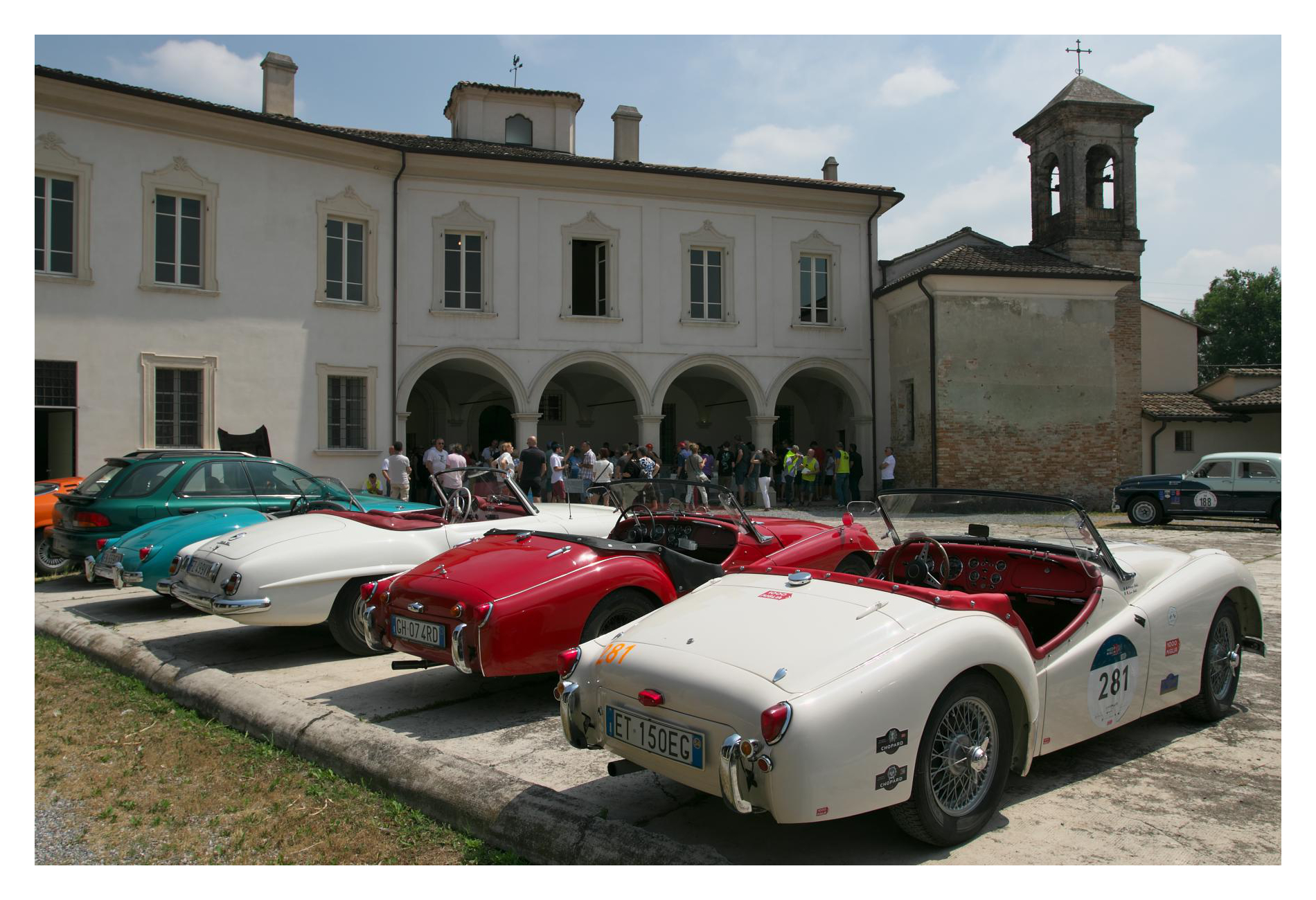 Historic car rally of 05/06/2022