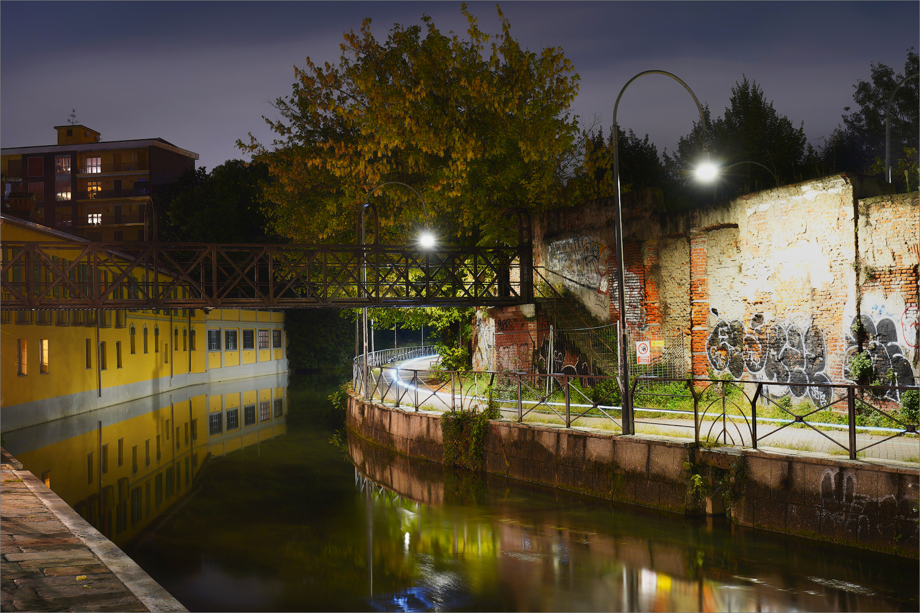 Cassina de Pomm e Naviglio Martesana a Milano