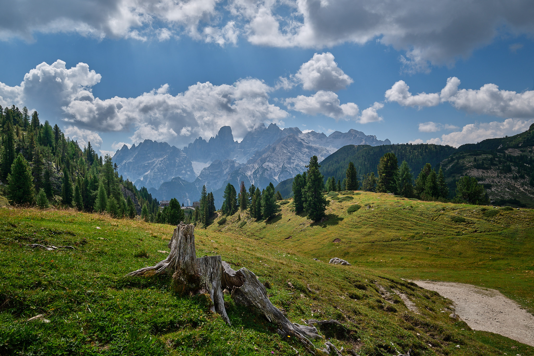 Il gruppo del cristallo da Prato Piazza