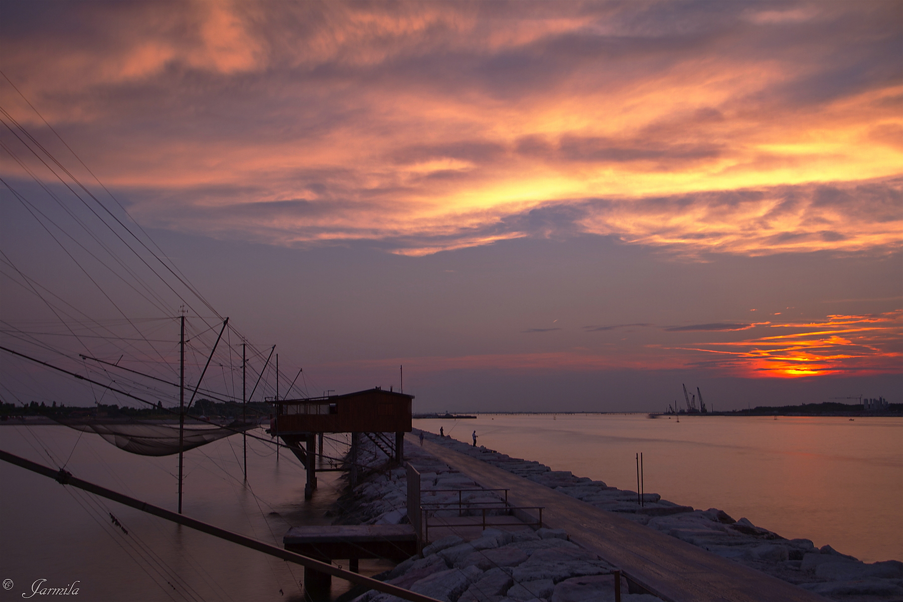 The sunset of Submarine