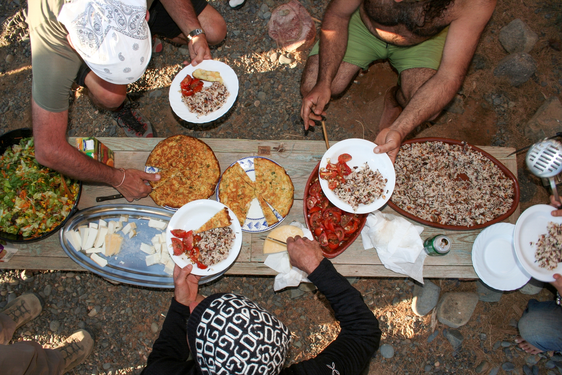 Cena in spiaggia