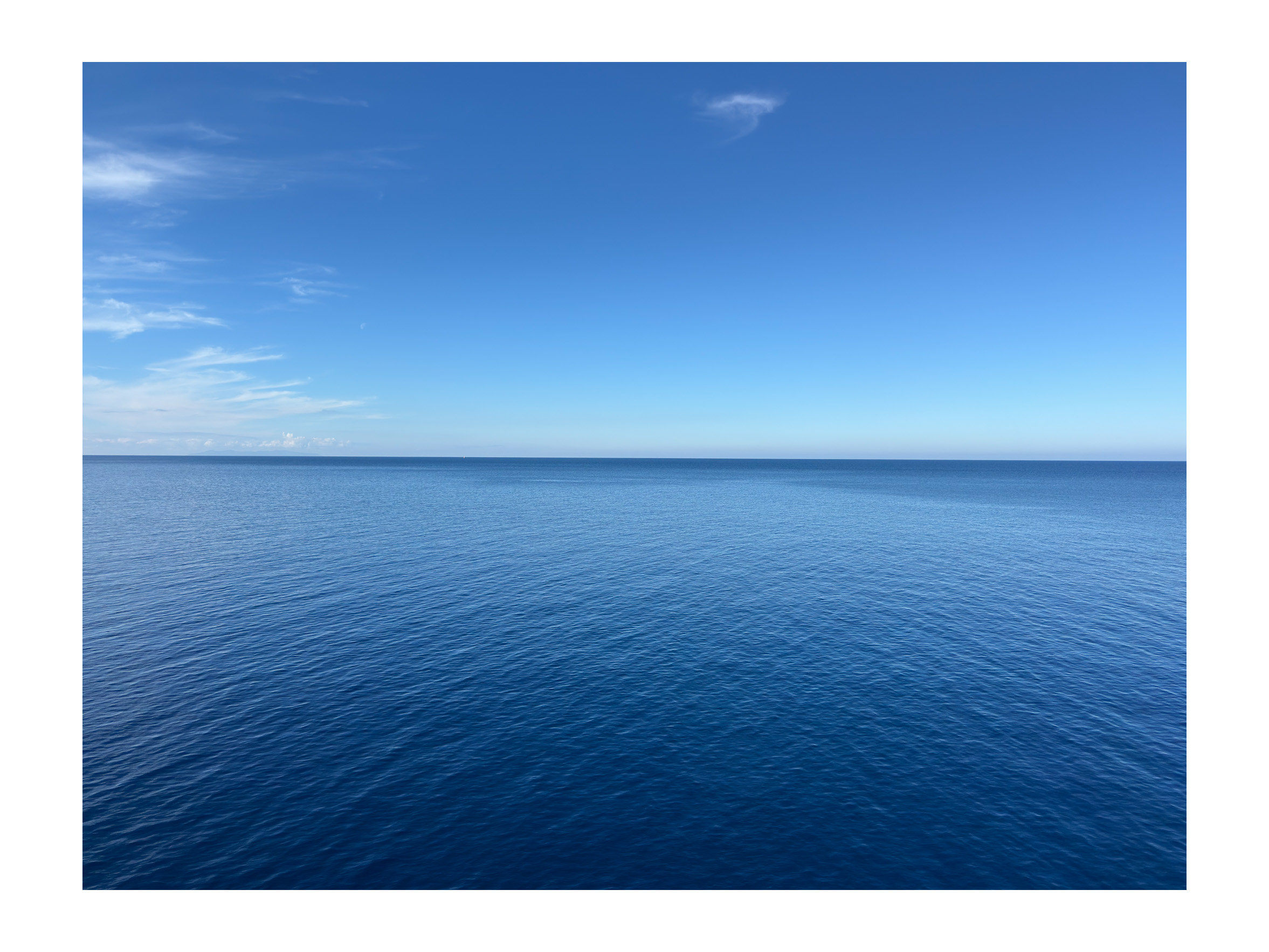 Into the blue