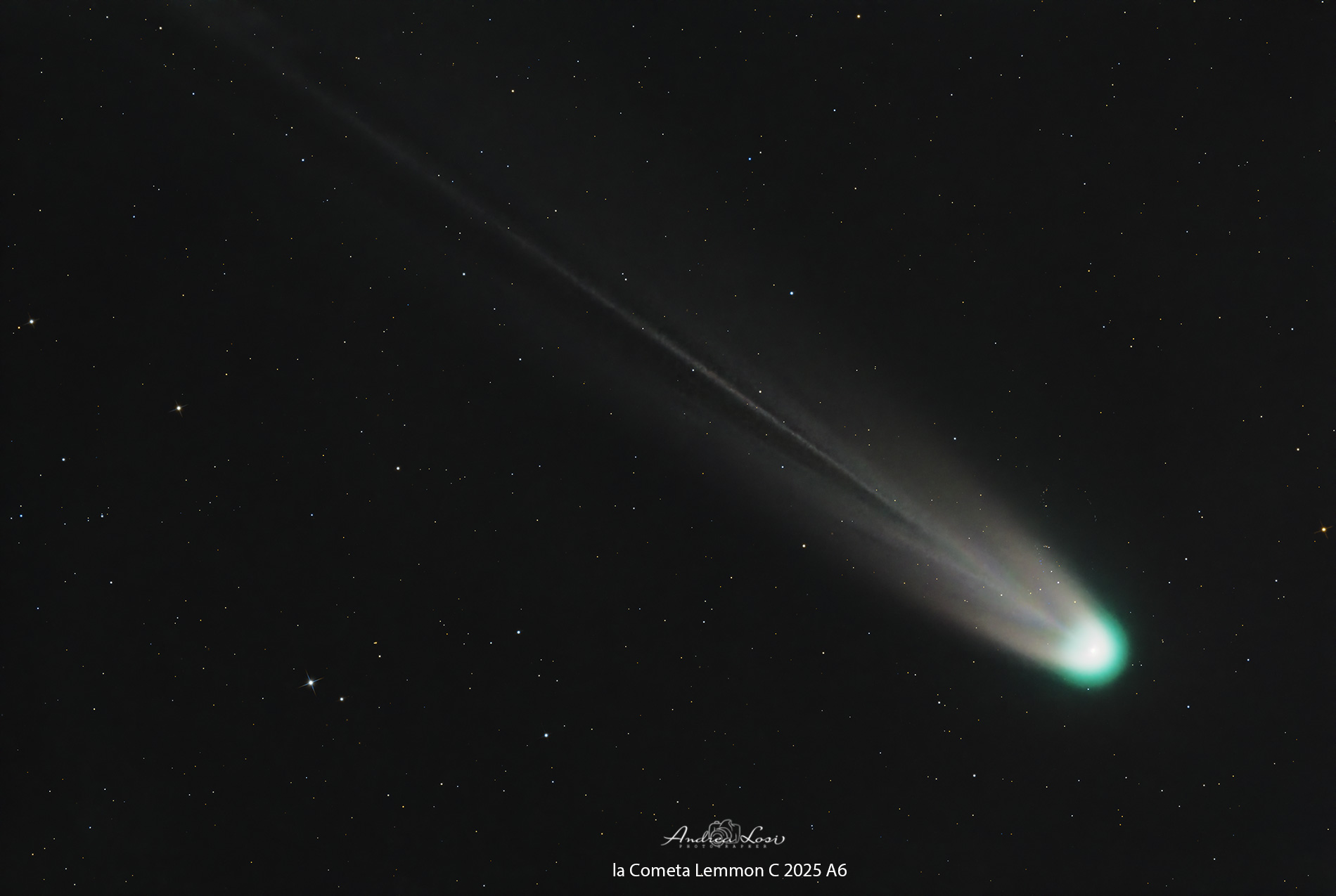 La cometa c/2025 A6 (Lemmon)
