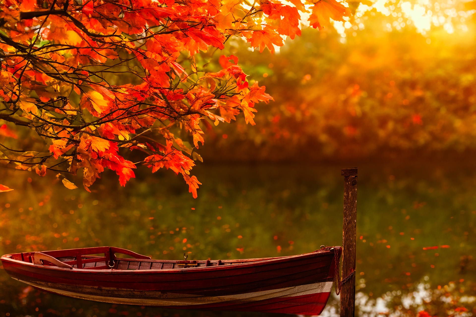 Sunrise at Lake Tovel