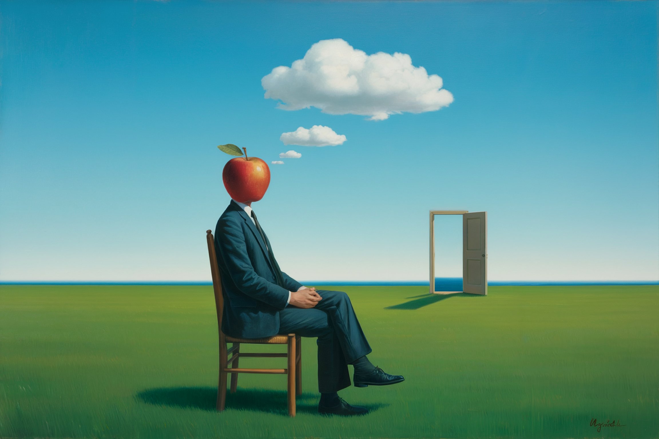 Omaggio a Magritte n 2