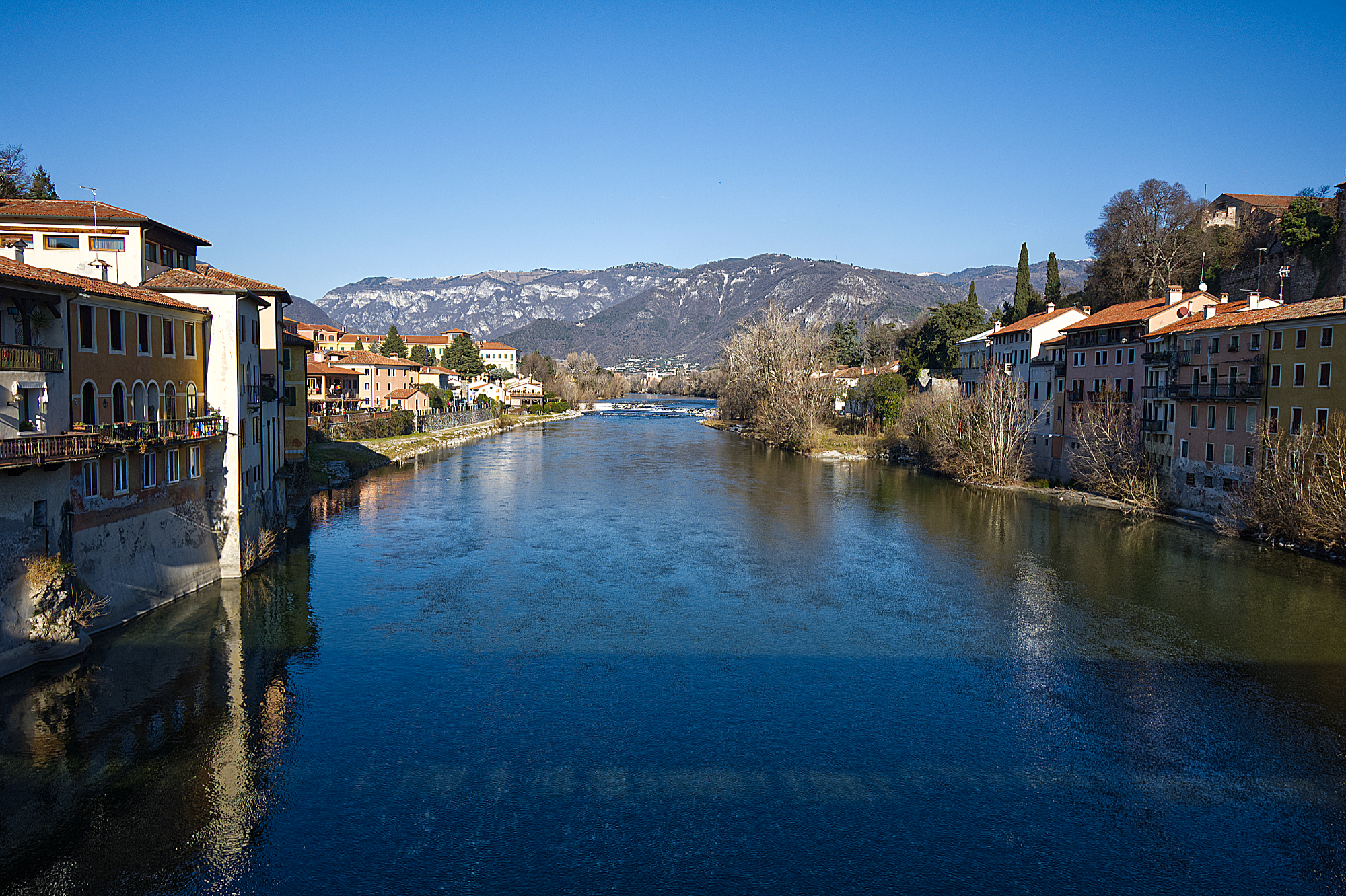 L'ombra del ponte sul Brenta