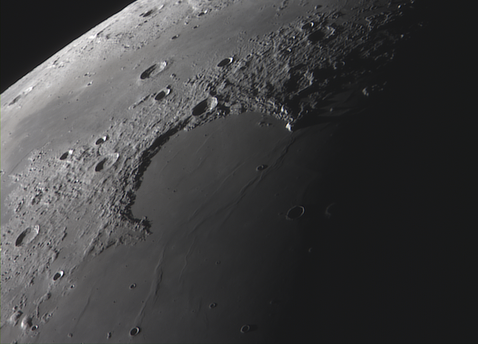 Gulf of Irises (Sinus Iridum)