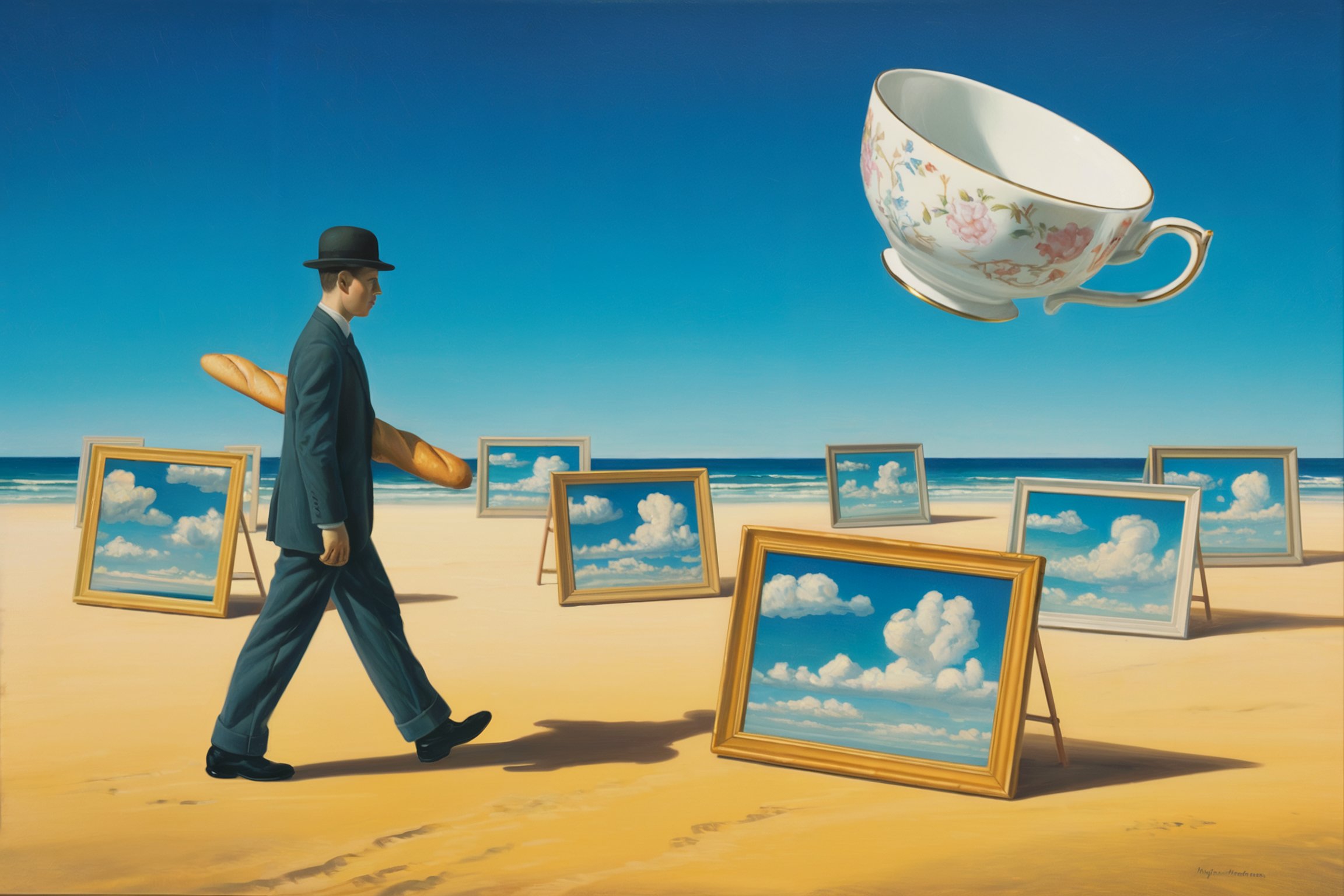 Omaggio a Magritte n 7