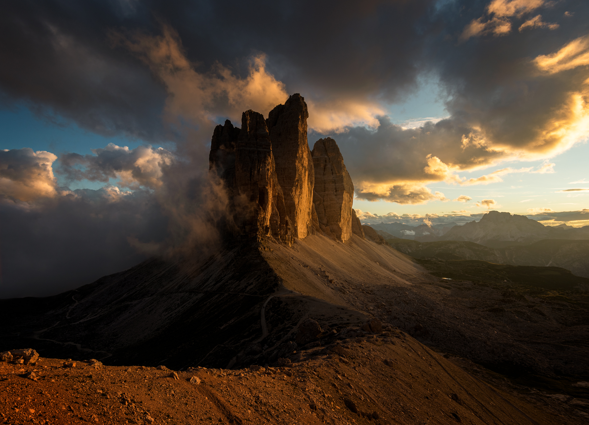 Incredible sunset