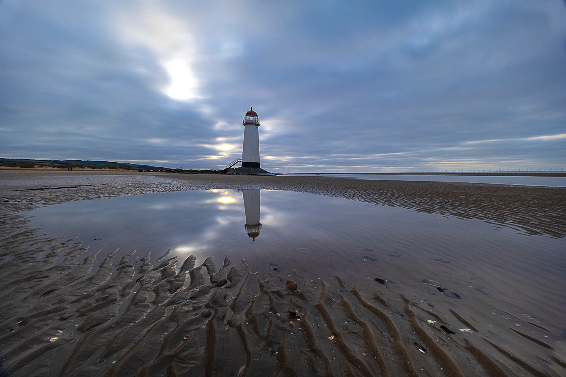 Riflesso sulla spiaggia