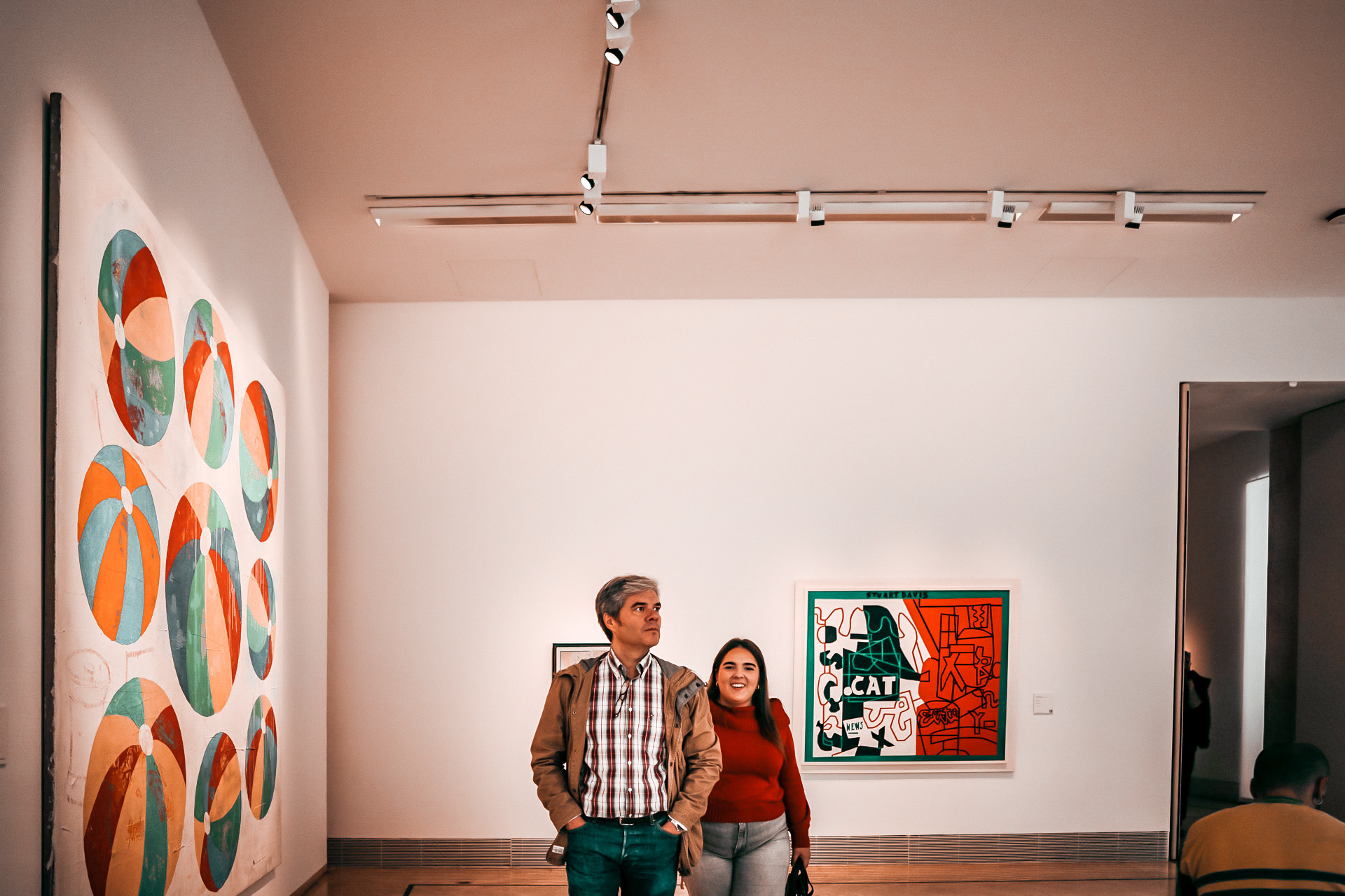 At the museum