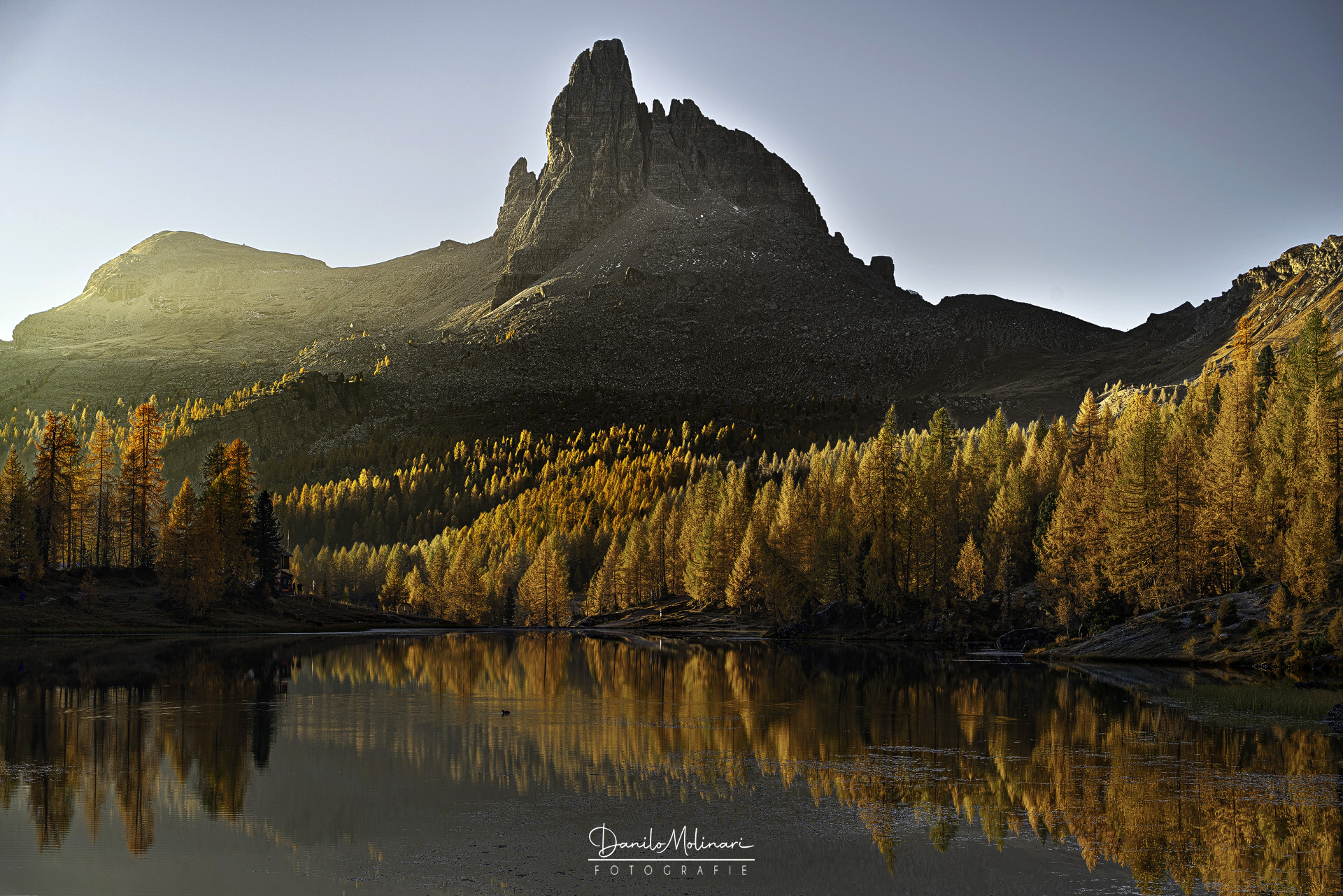 Lake Pillowcase backlit sunrise