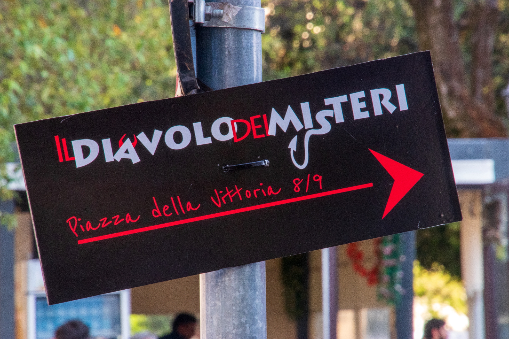 Indicazione Infernale