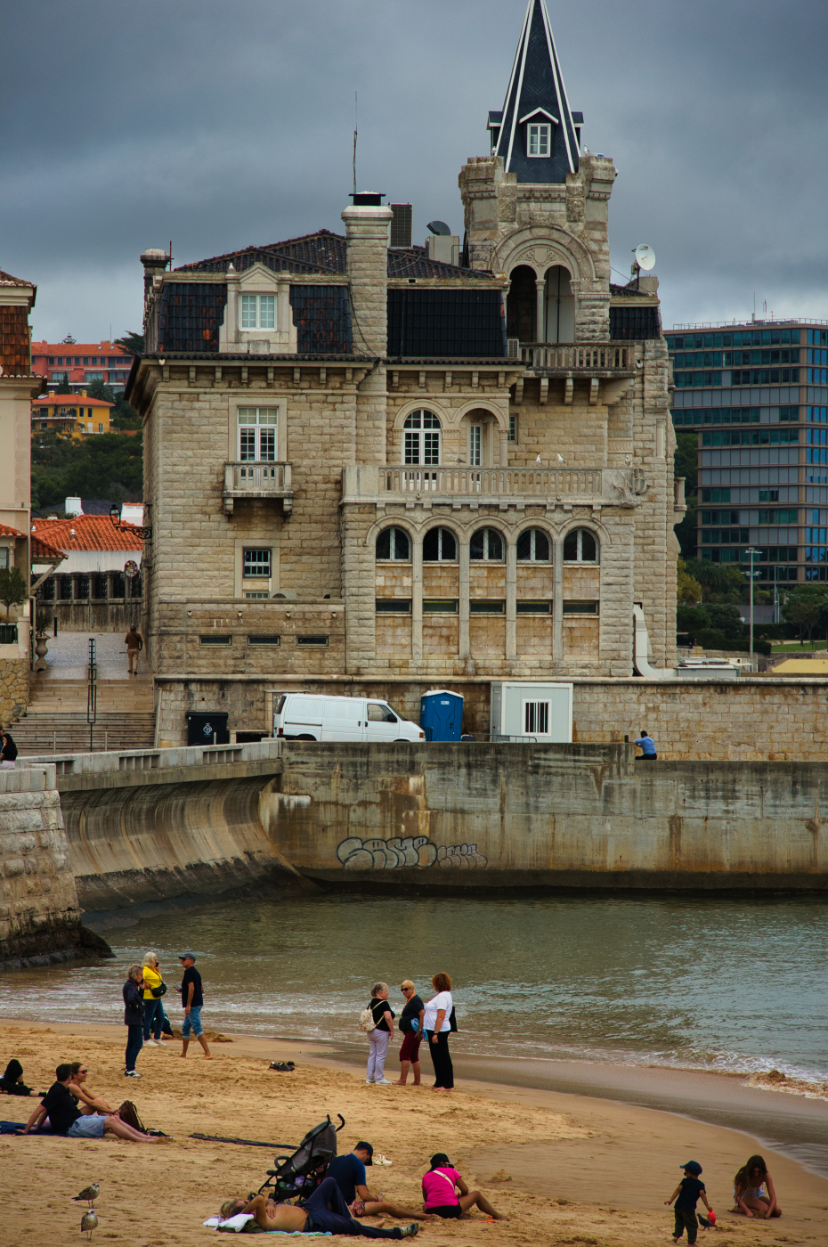 la spiaggia di Cascais