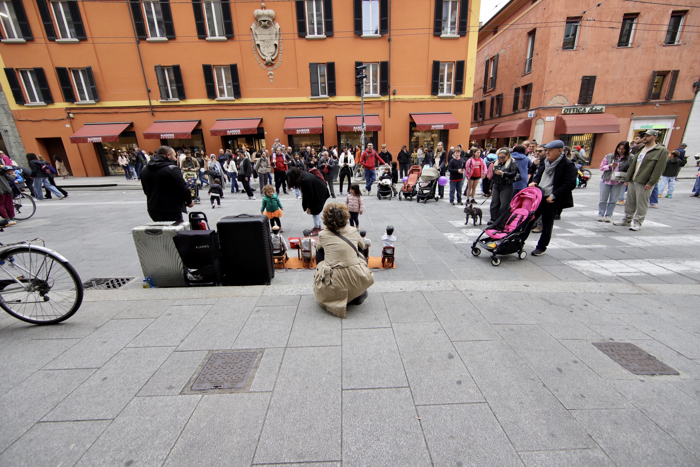 Street photography in Bologna