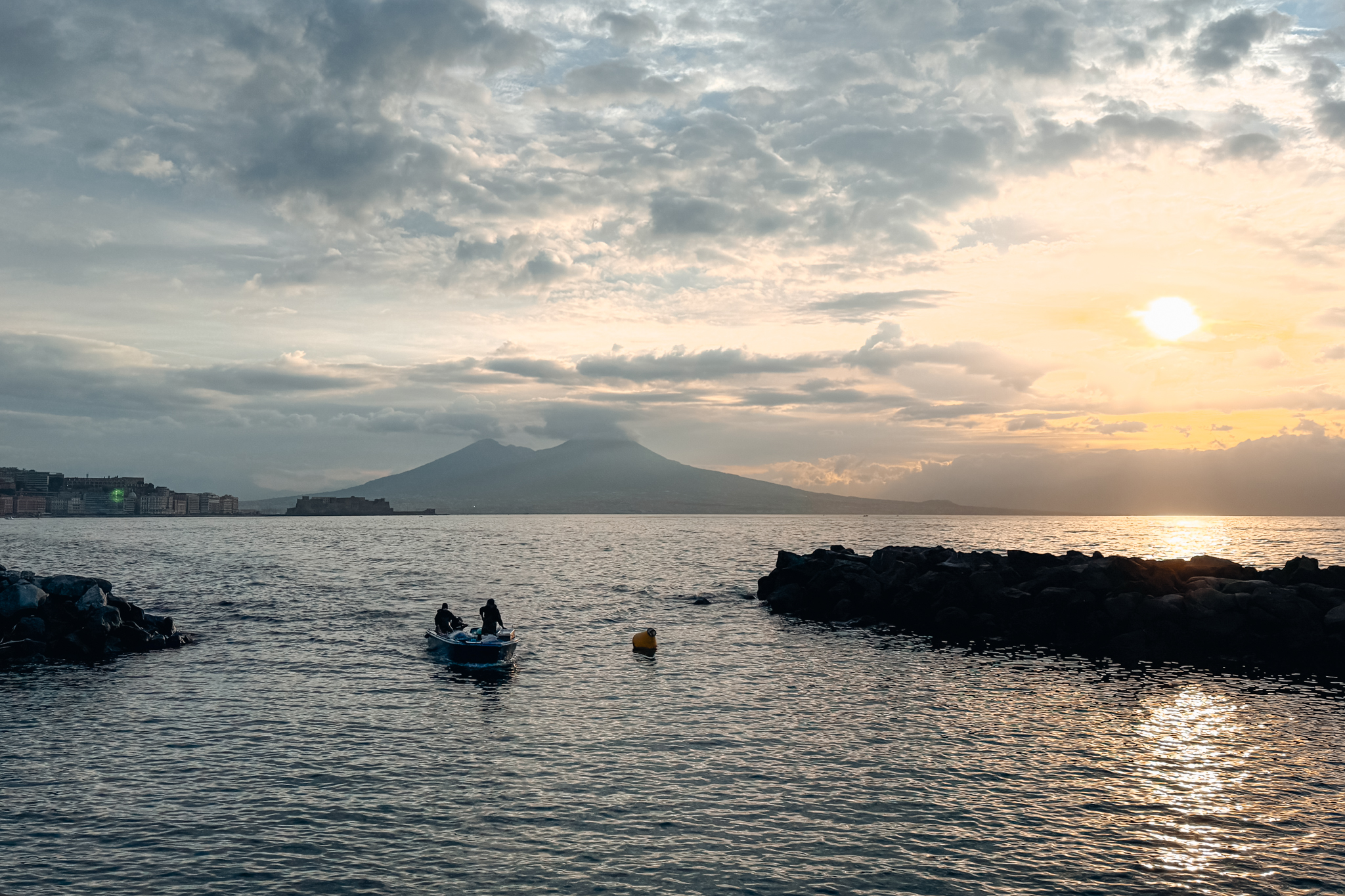 Sunrise in Naples