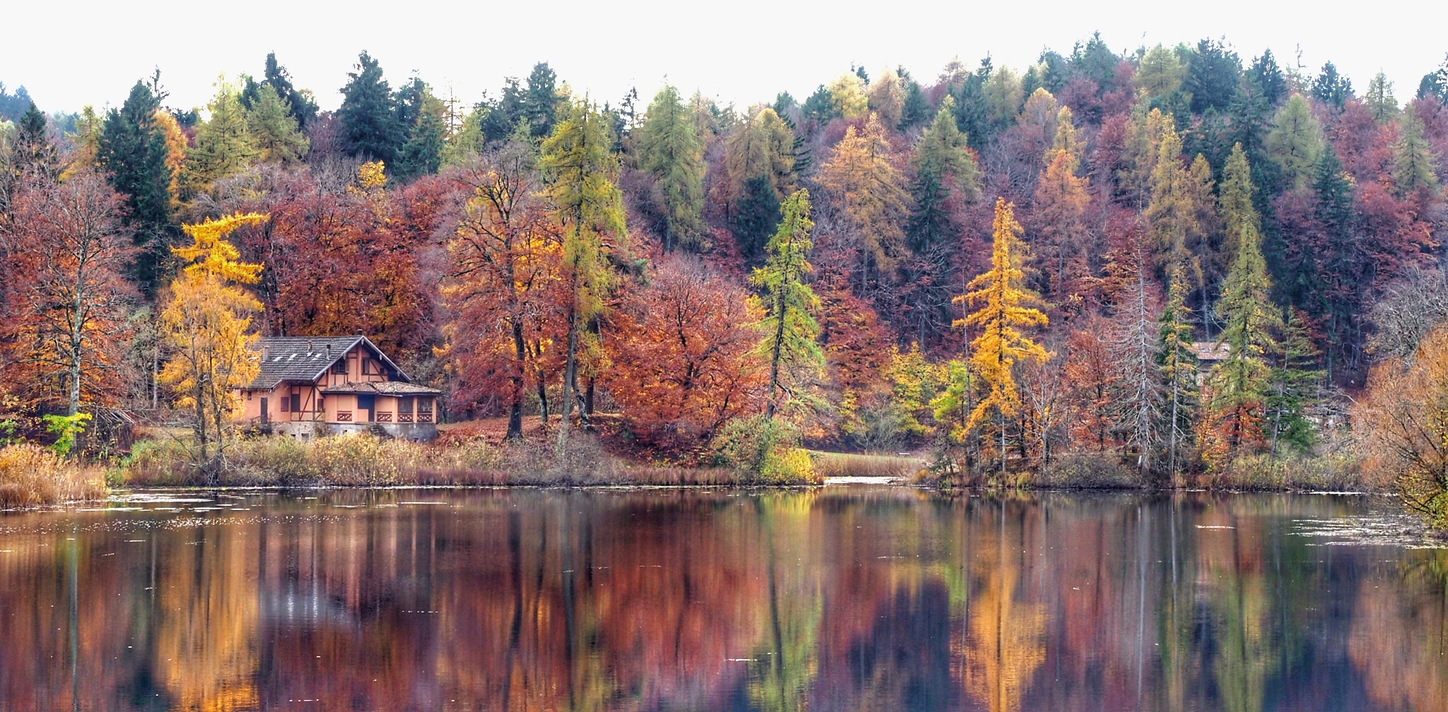 autunno al lago di Cei