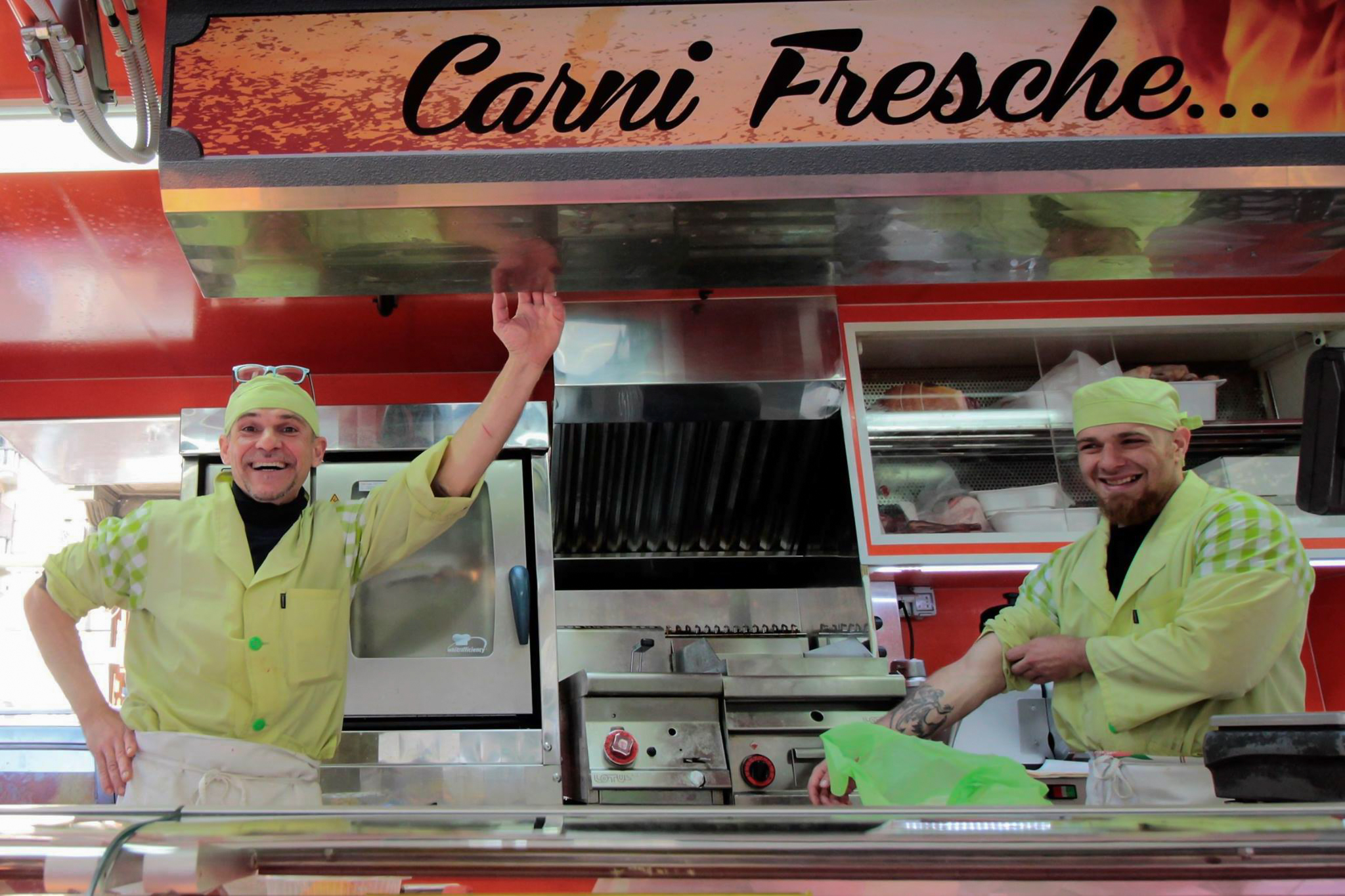 Fresh meat, butcher