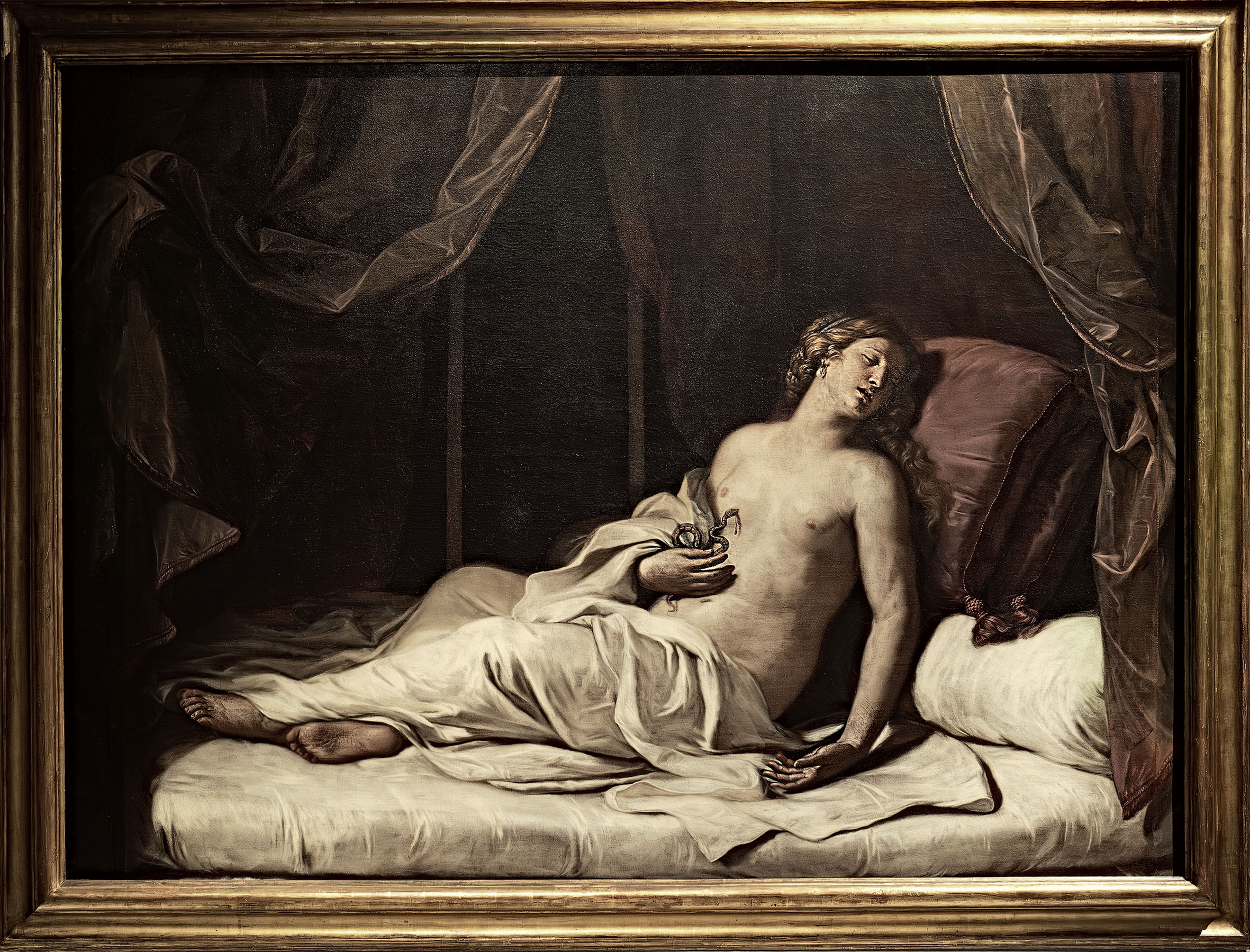 Guercino- Death of Cleopatra