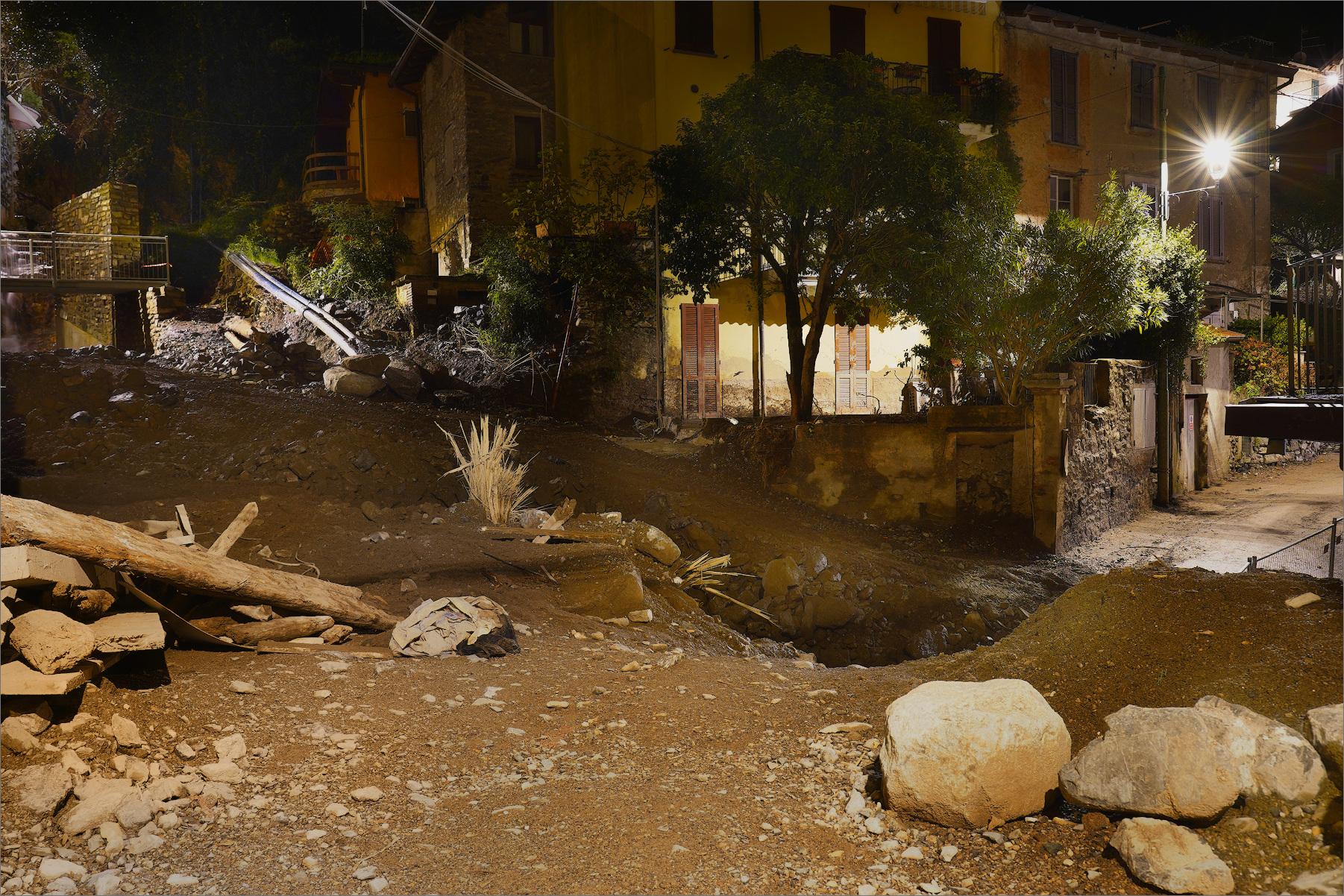 Sopravilla dopo il maltempo di un mese fa