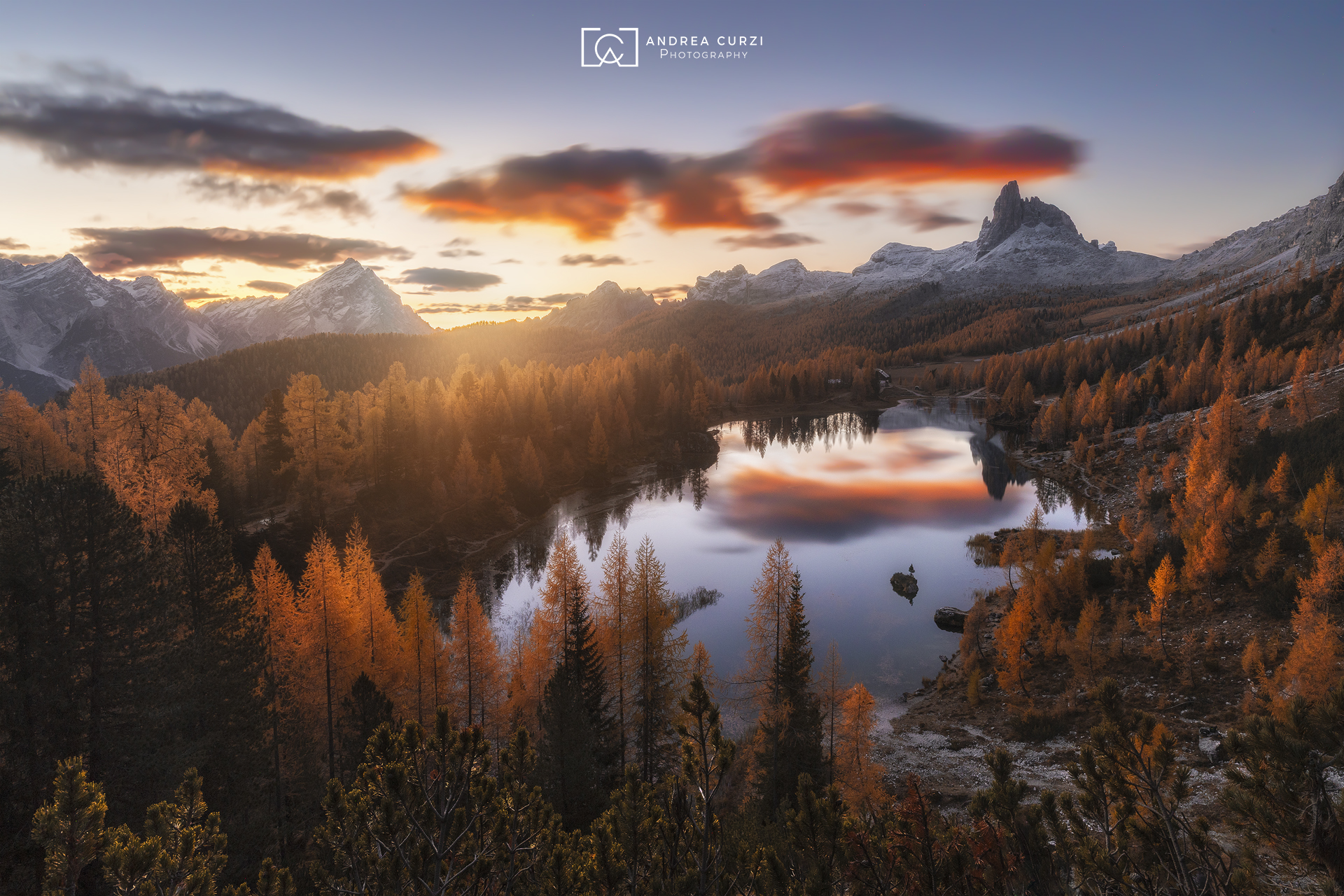 Sunrise at Lake Federa
