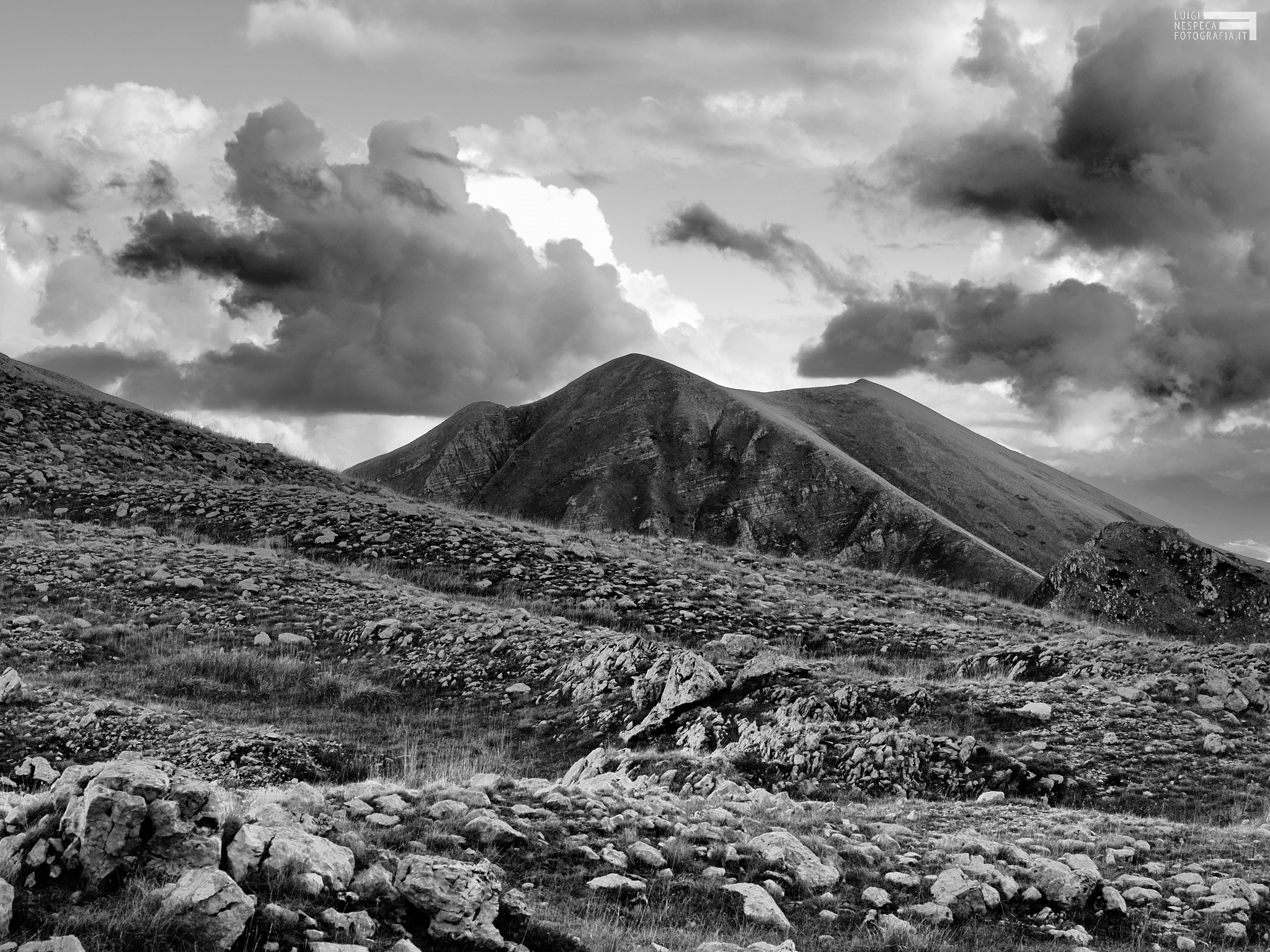 Monti Reatini - Excursion to Terminillo - B&W