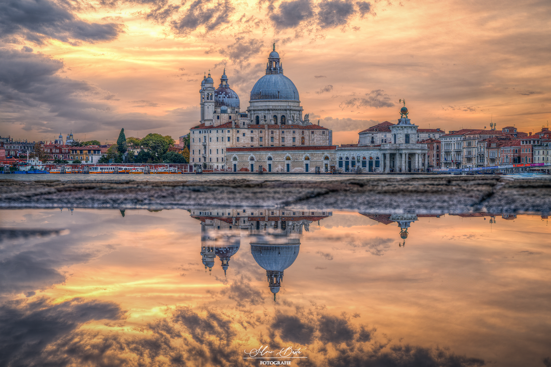 Basilica della Salute -specchiata venezia