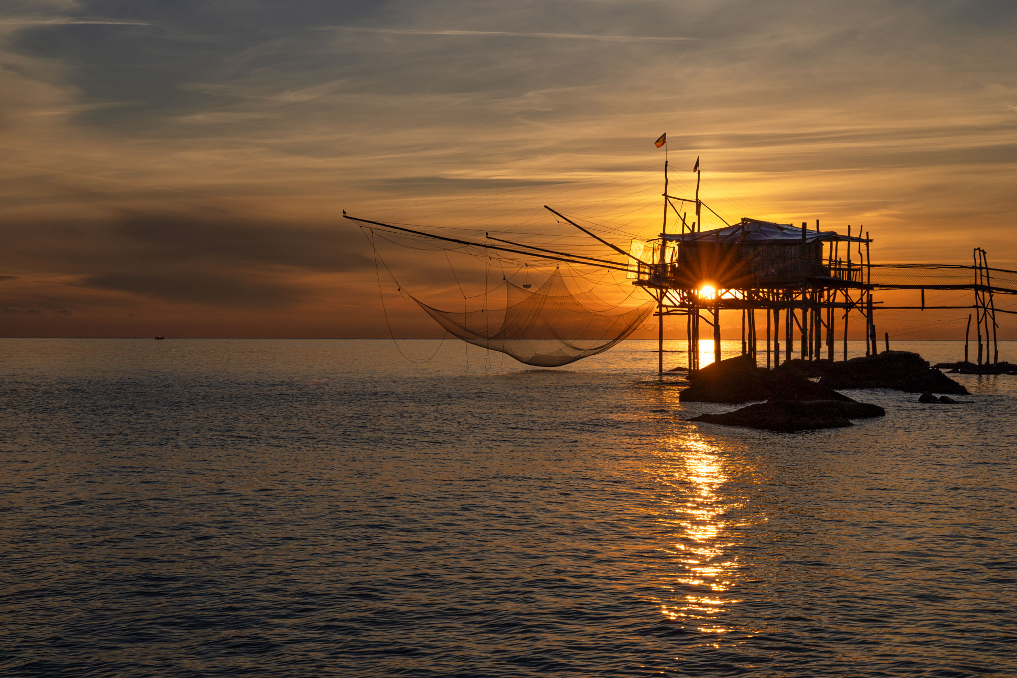 Costa dei trabocchi: trabocco di Punta Tufano
