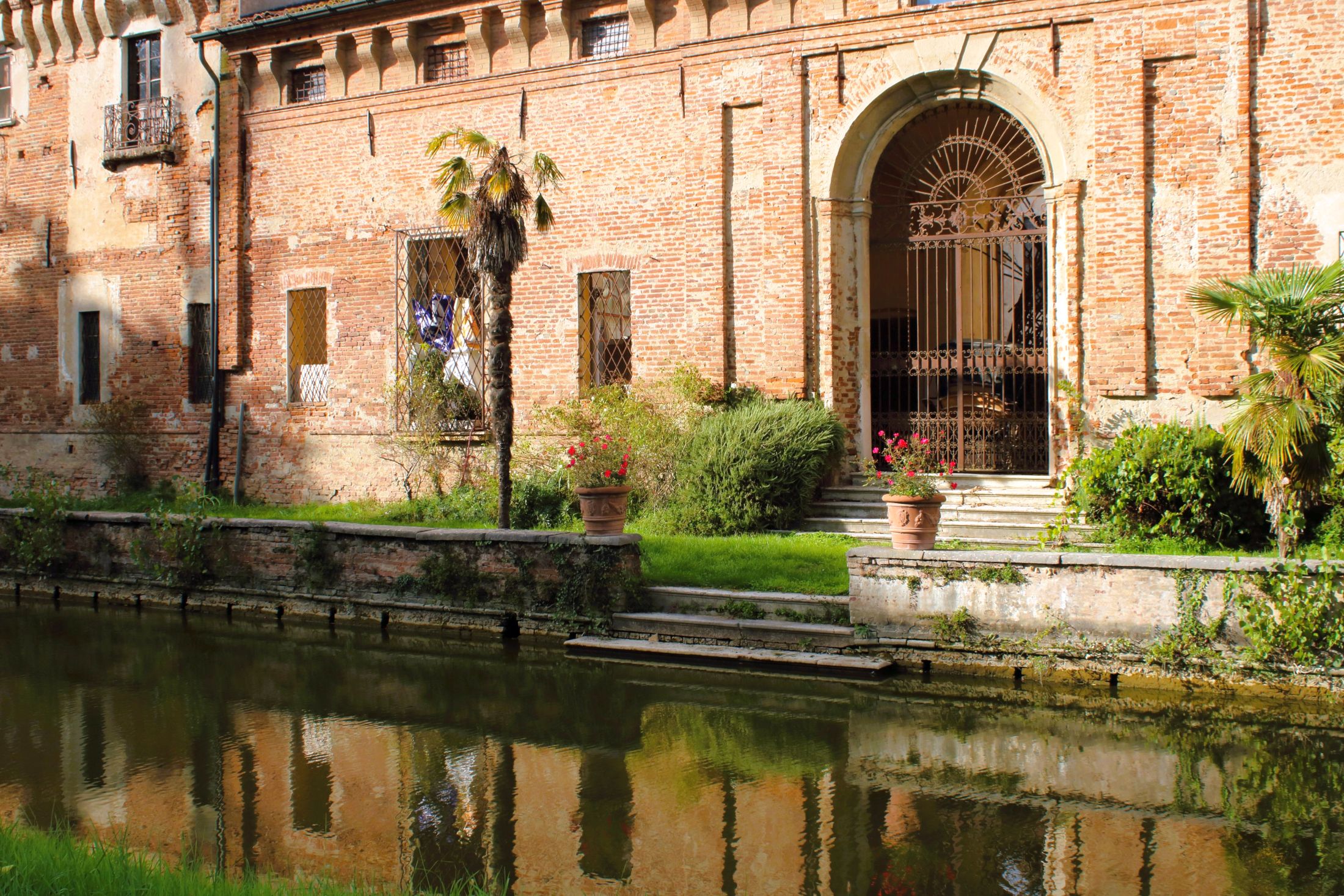 Il fossato del castello