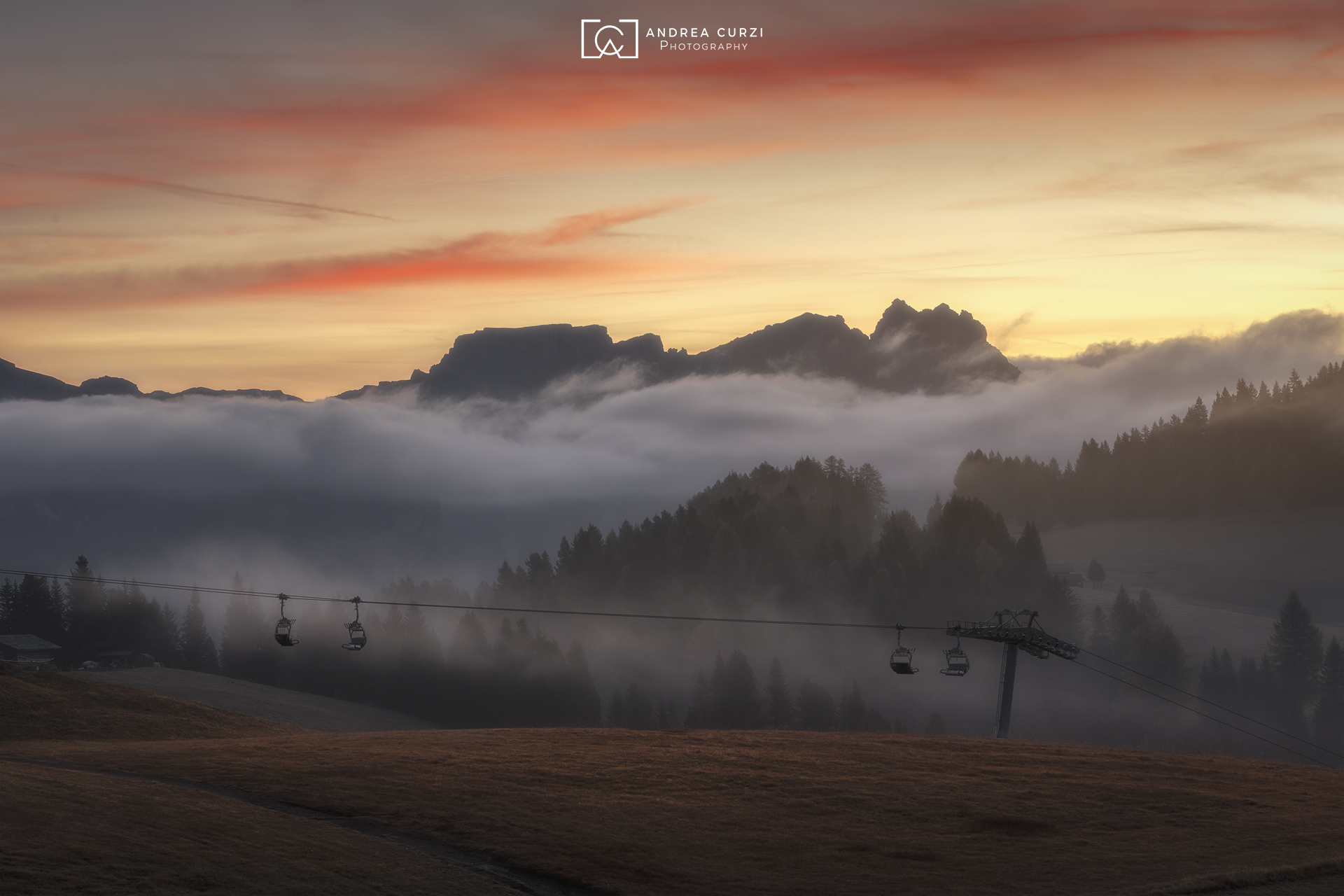 Sunrise on the Alpe di Siusi