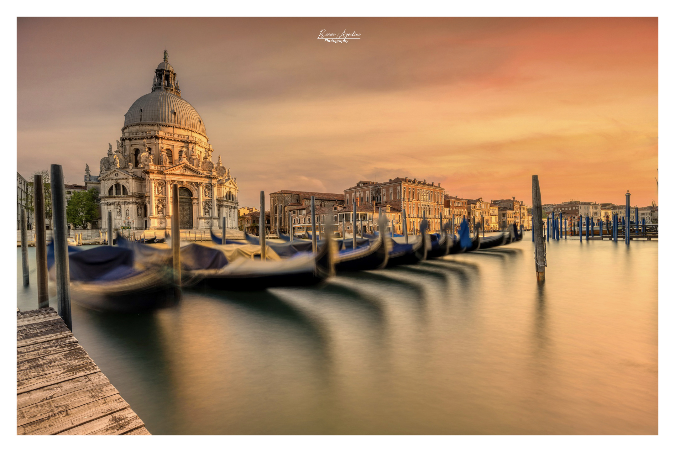 Sunset over Santa Maria della Salute