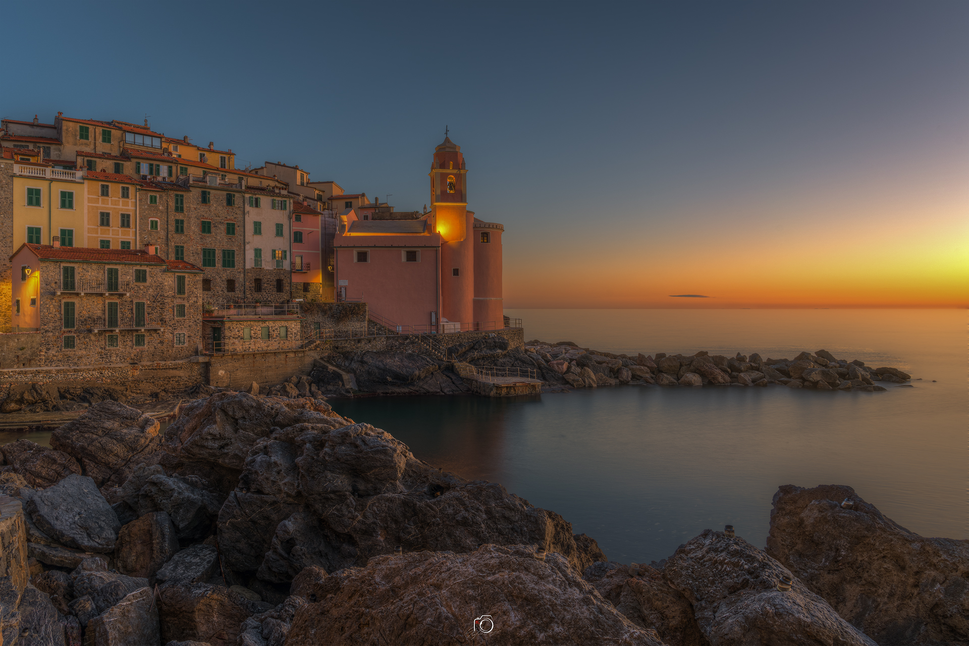 Sunset in Tellaro