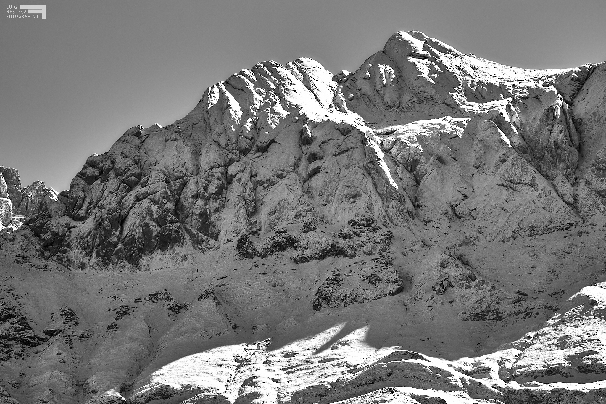 First Snow at the GRAN SASSO - Corno Piccolo
