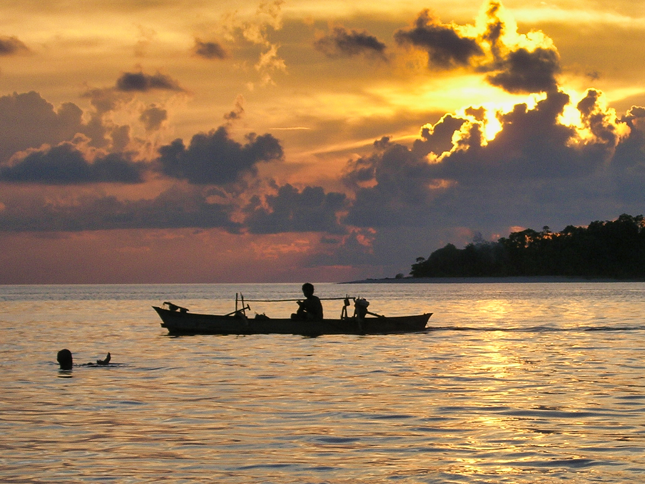 The fisherman and the tourist