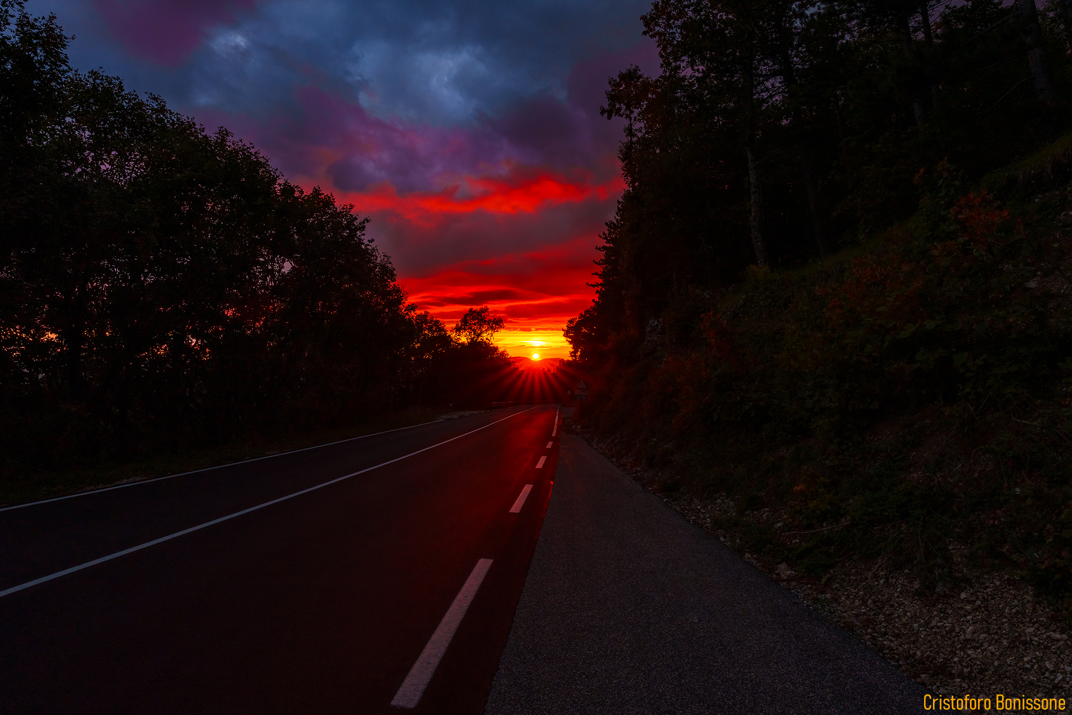 Tramonto Al Monte Terminillo
