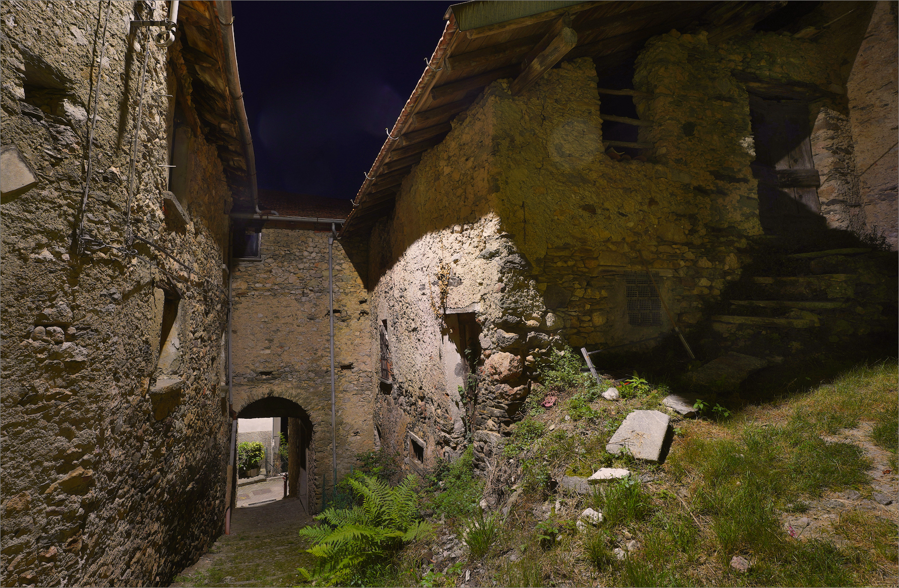 Ligomena, fraz. di Plesio (co), a circa 600m slm