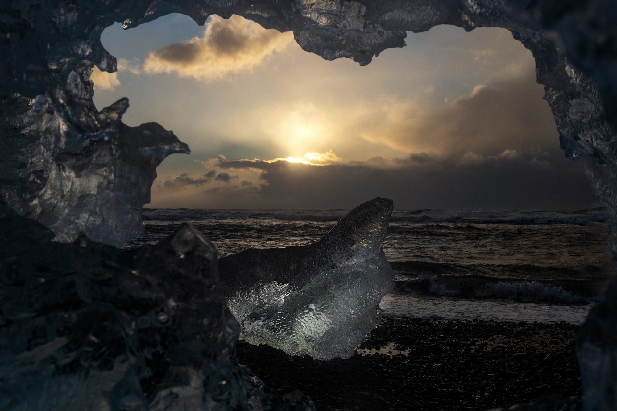Through the ice