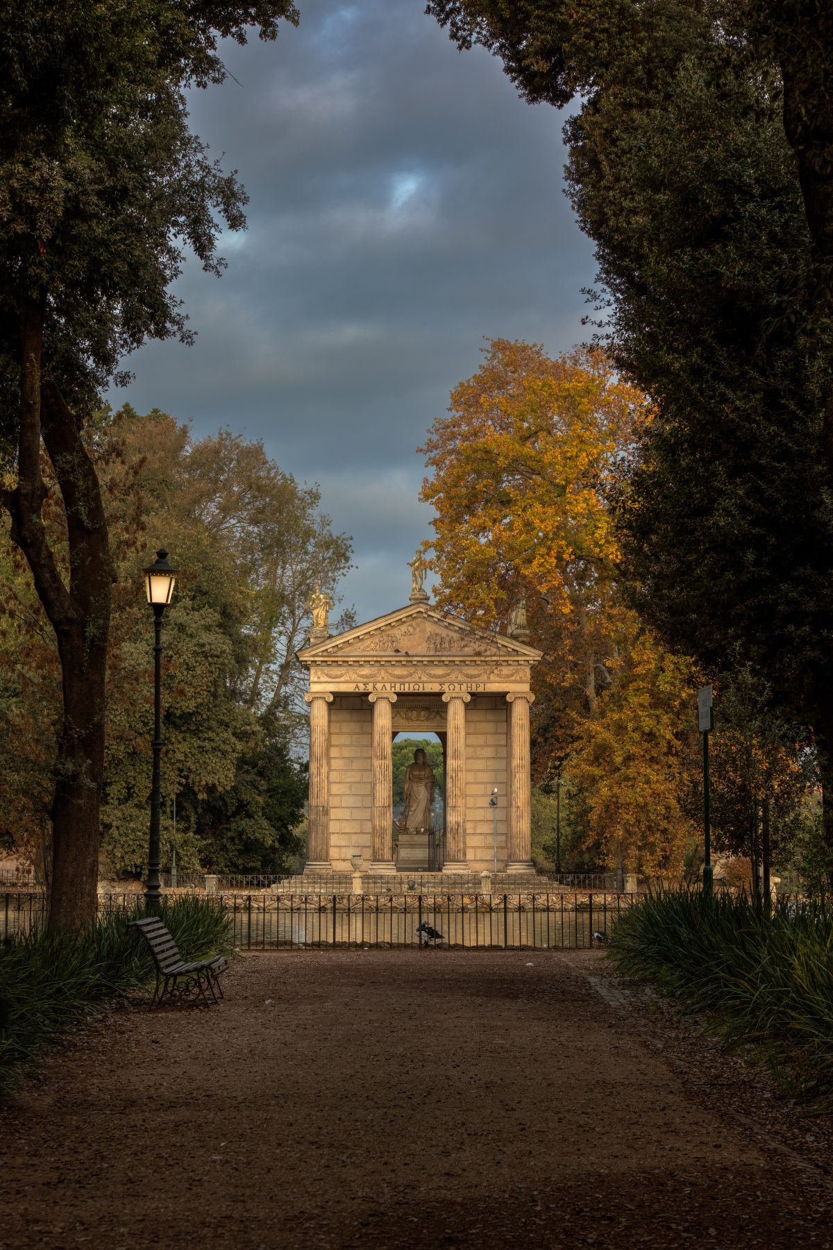 Temple of Aesculapius - Villa Borghese (Rome)