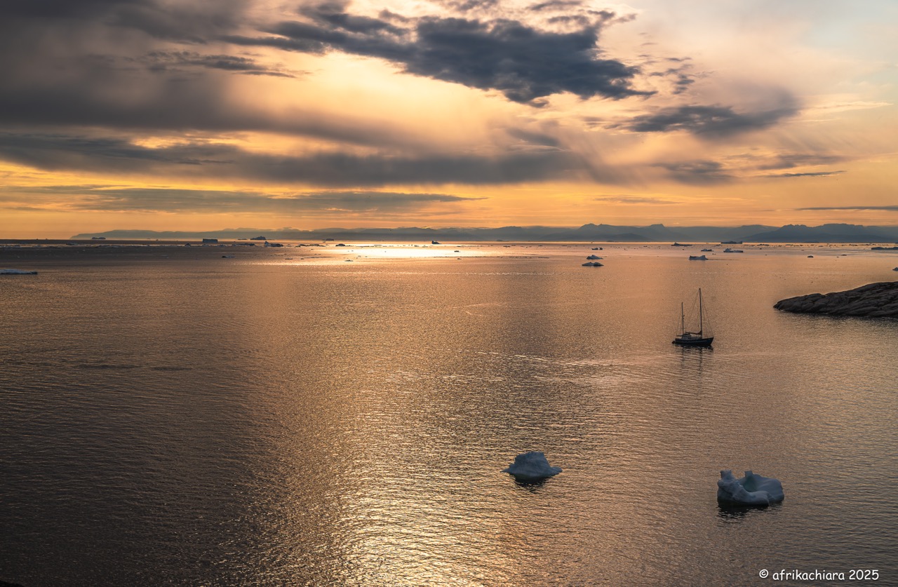 Sunset that conquers