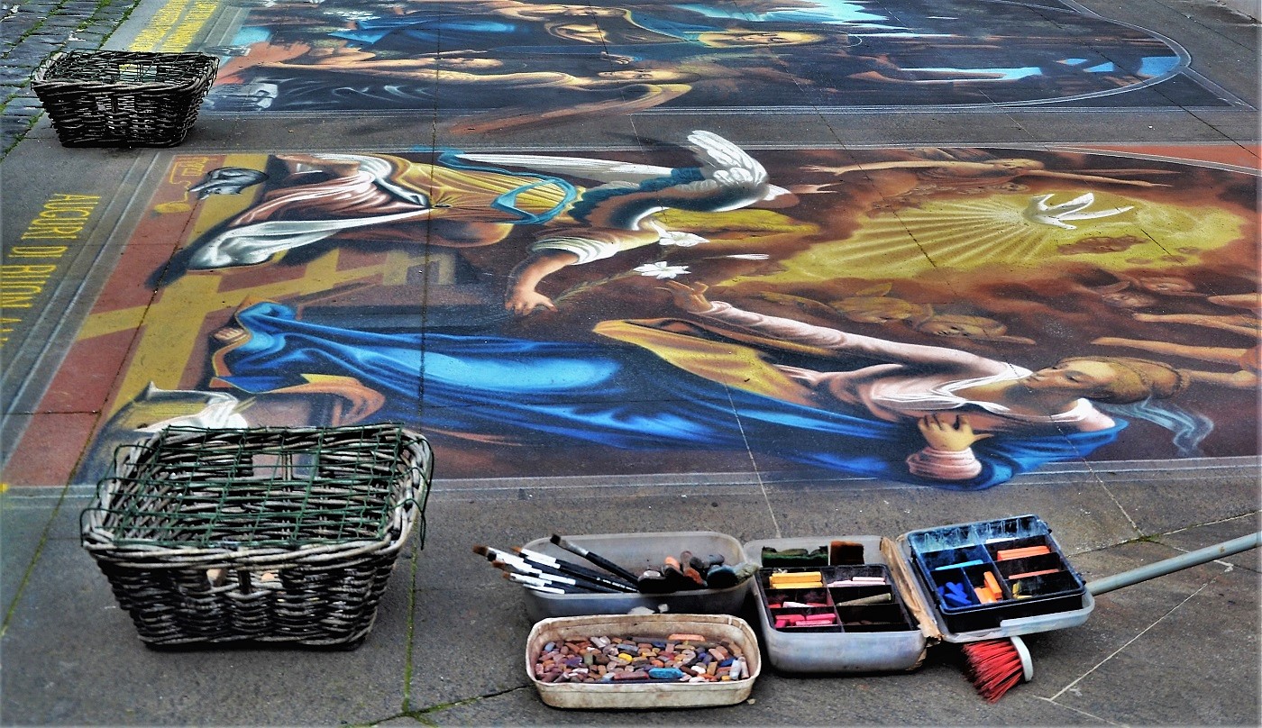 Gli strumenti del madonnaro