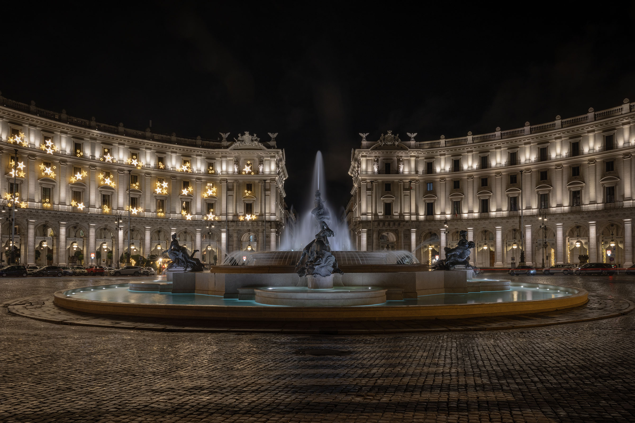 Rome at night