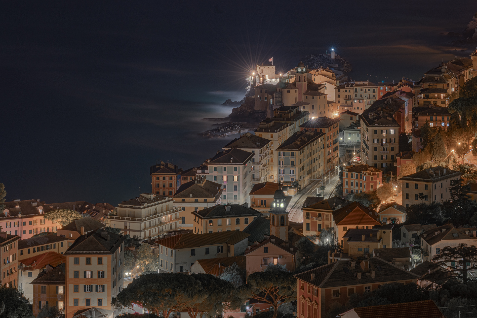 Camogli from above