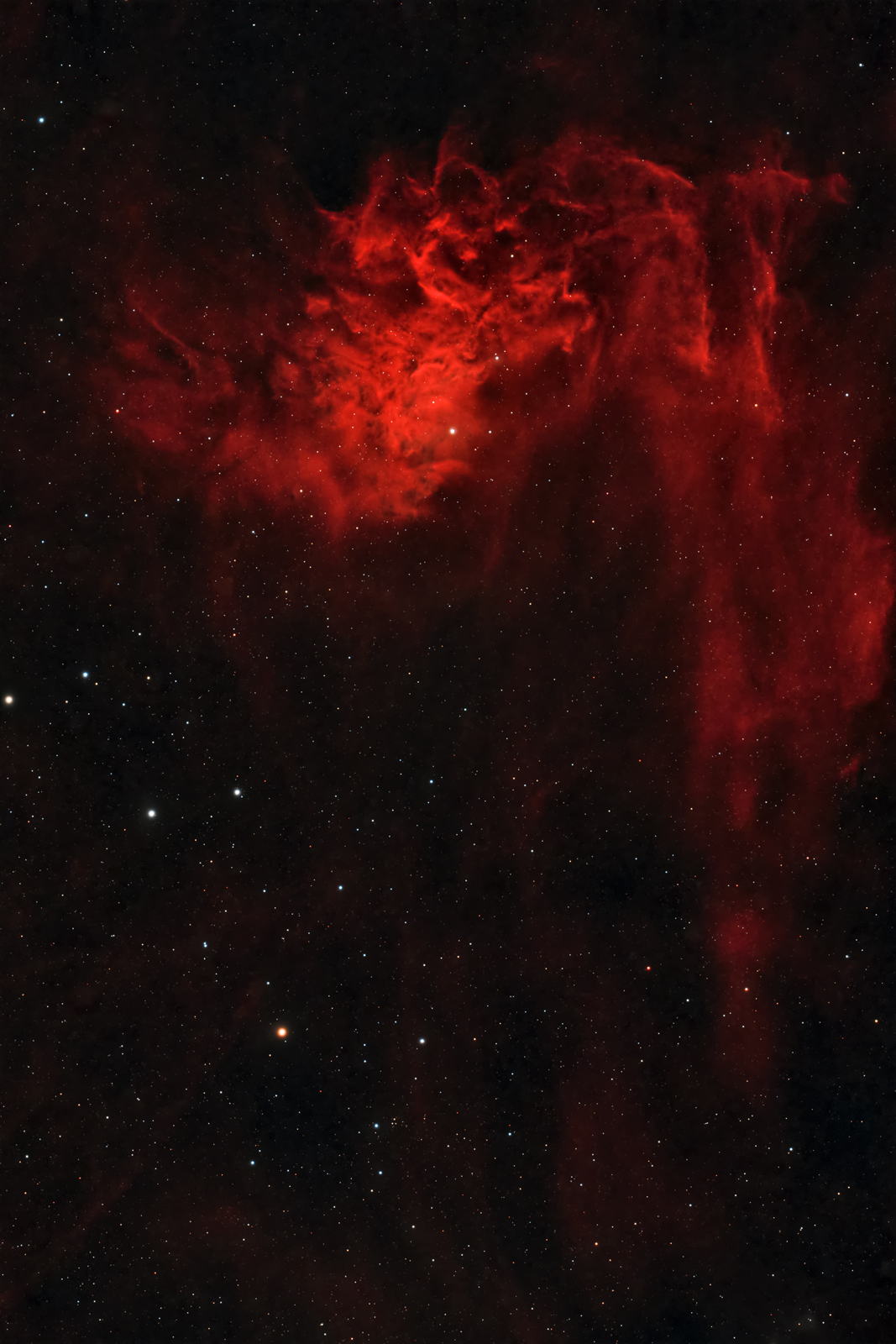 Nebulosa Stella Fiammeggiante IC 405