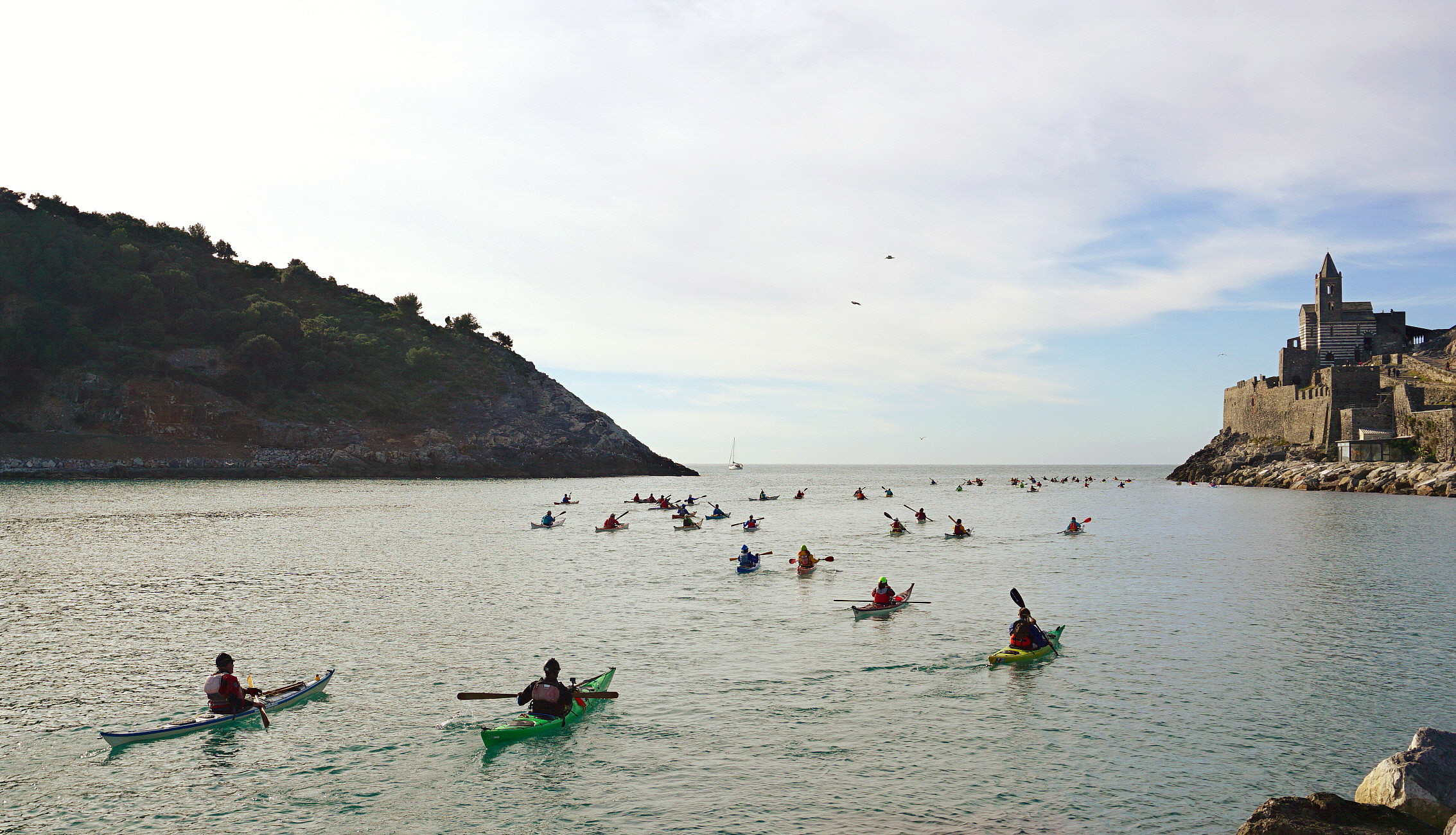 Due pagaiate in compagnia!